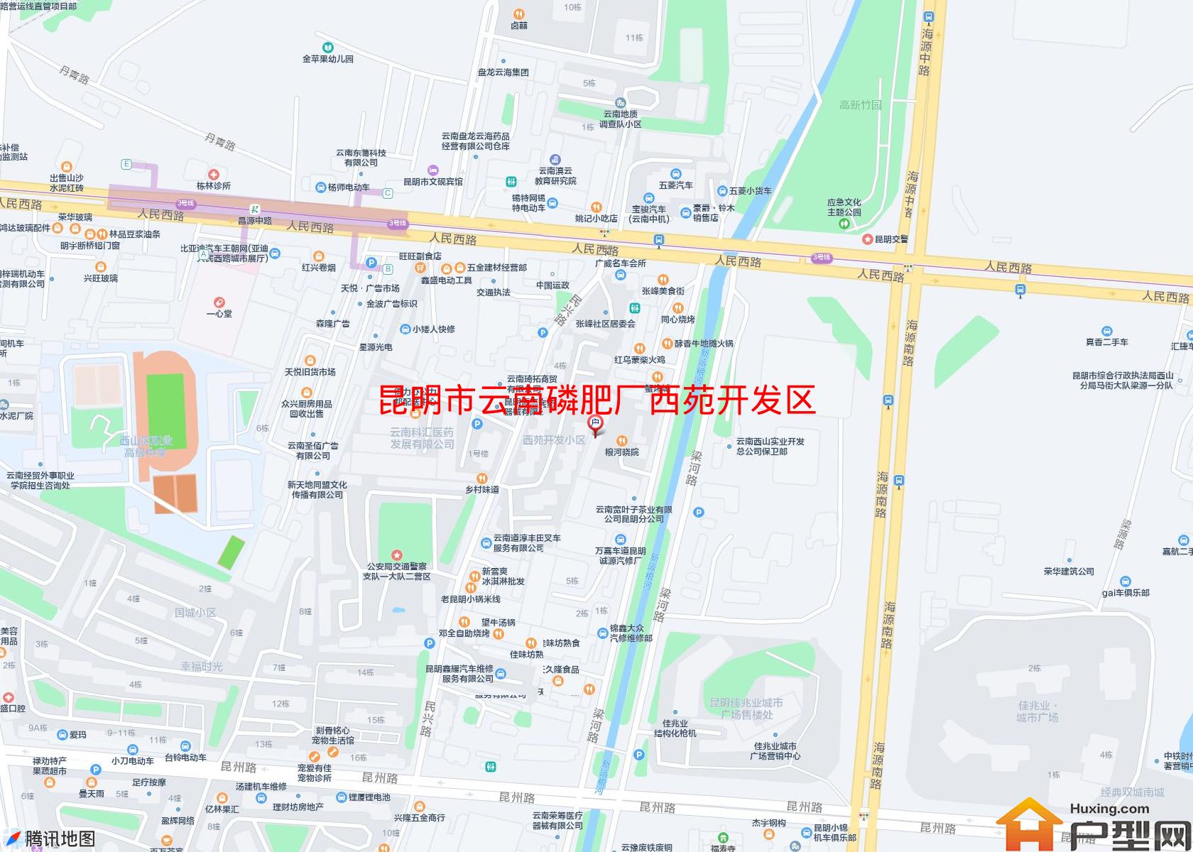 云南磷肥厂西苑开发区小区小区 - 户型网