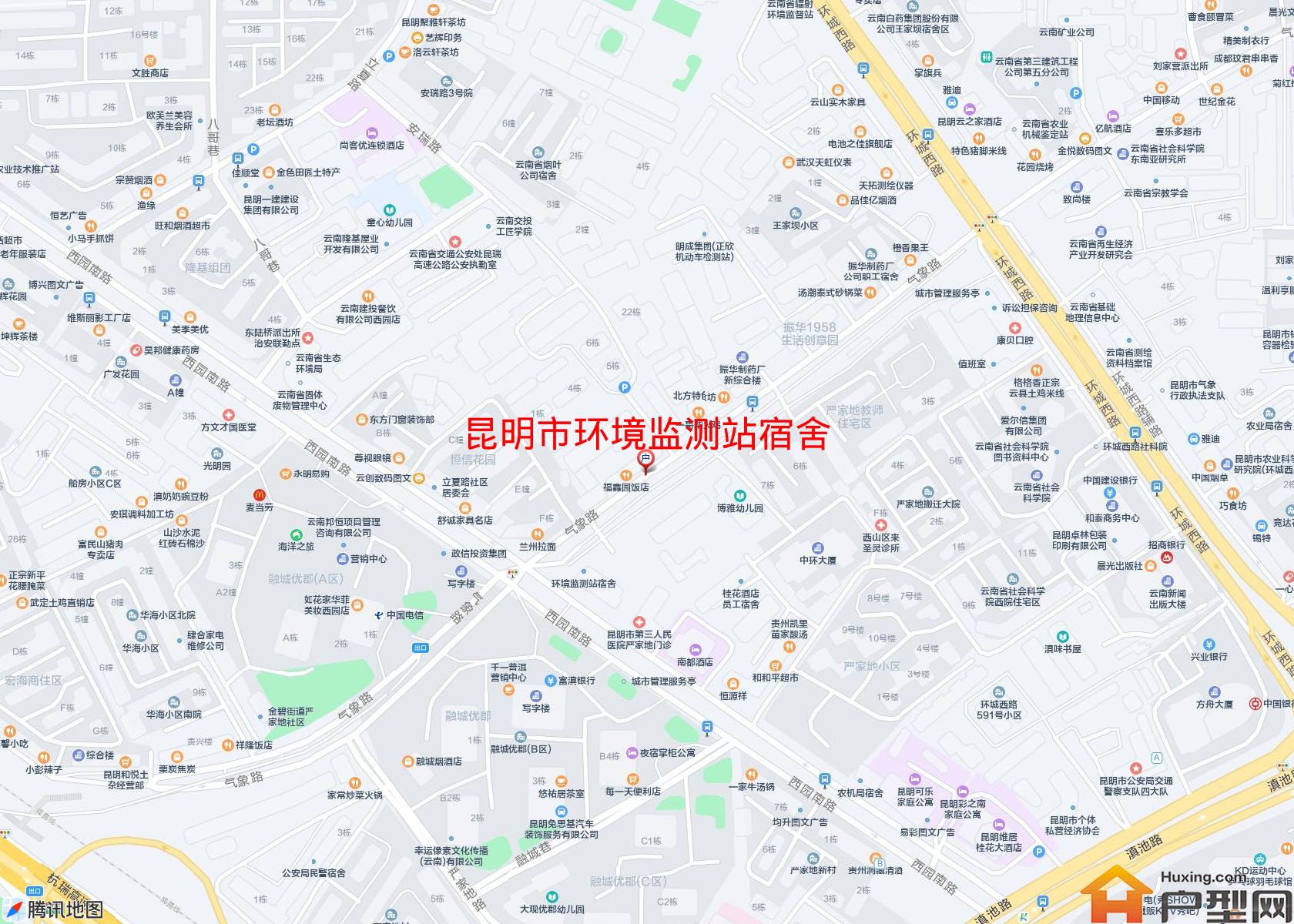 环境监测站宿舍小区 - 户型网