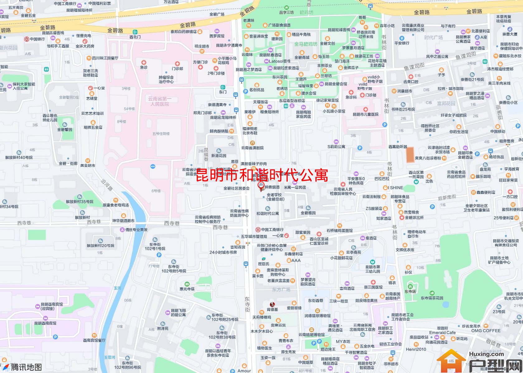 和谐时代公寓小区 - 户型网