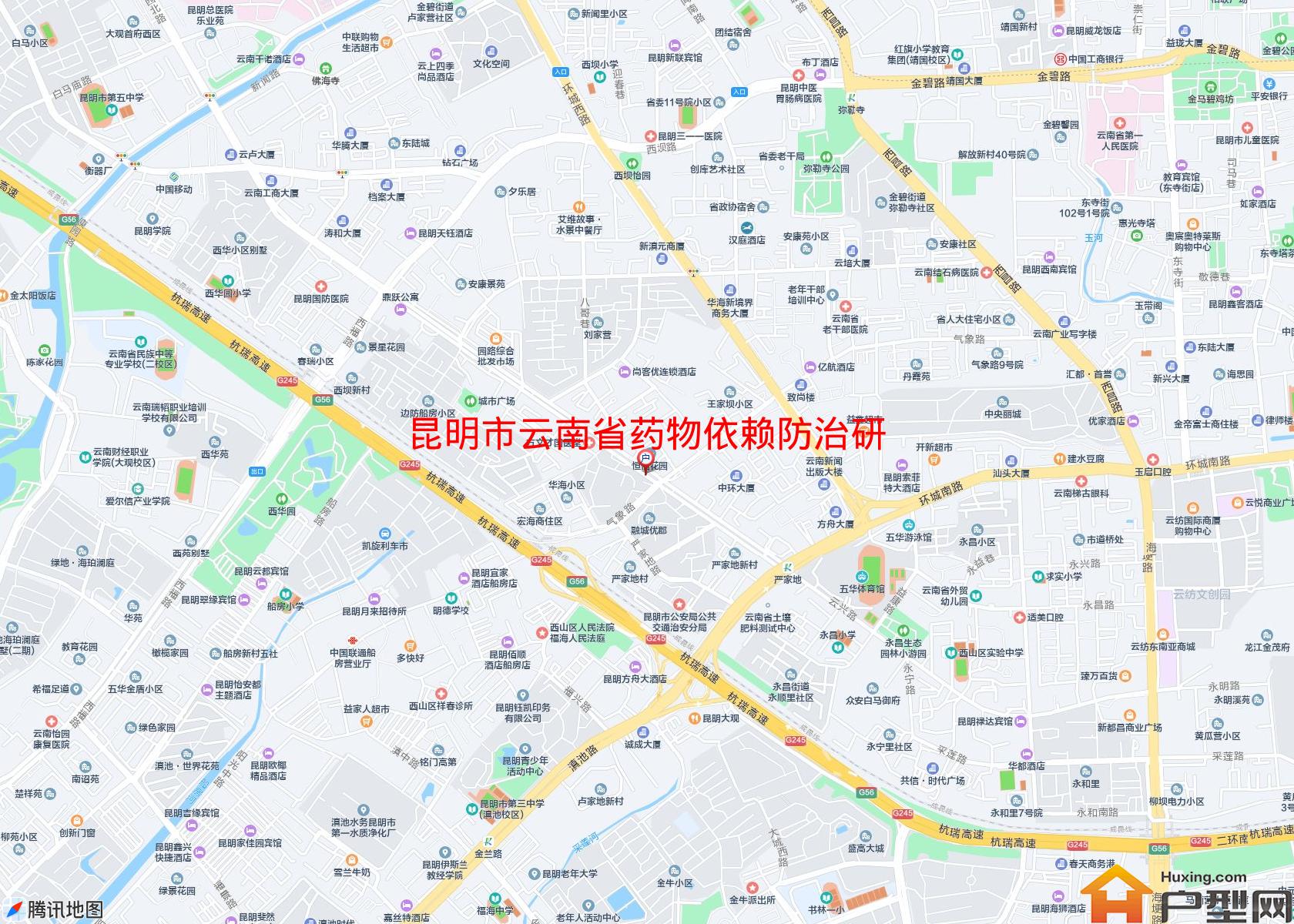 云南省药物依赖防治研究所宿舍小区 - 户型网