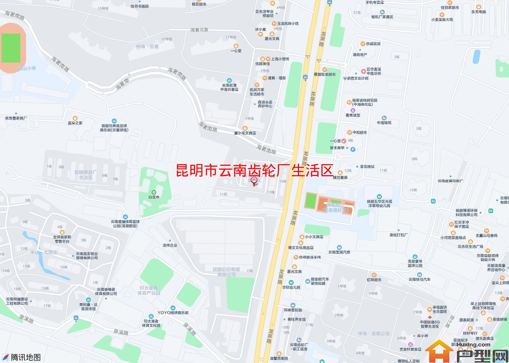 云南齿轮厂生活区小区 - 户型网