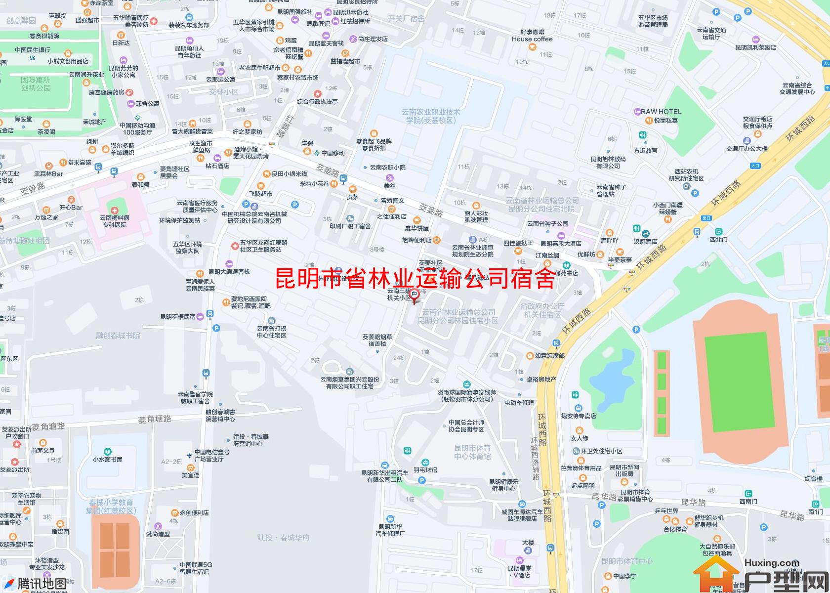 省林业运输公司宿舍小区 - 户型网