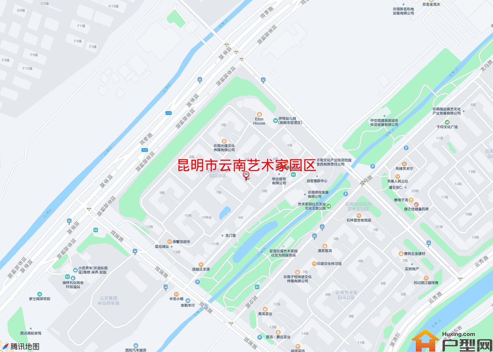 云南艺术家园区小区 - 户型网
