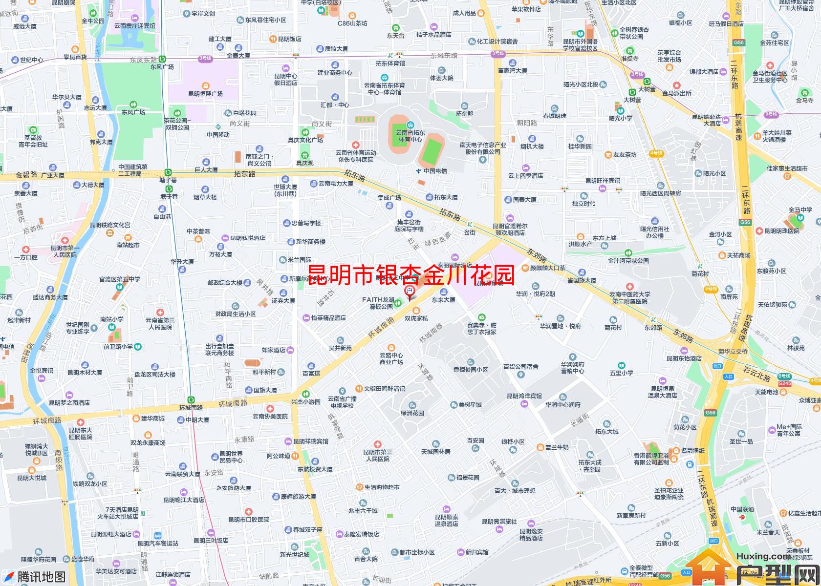 银杏金川花园小区 - 户型网