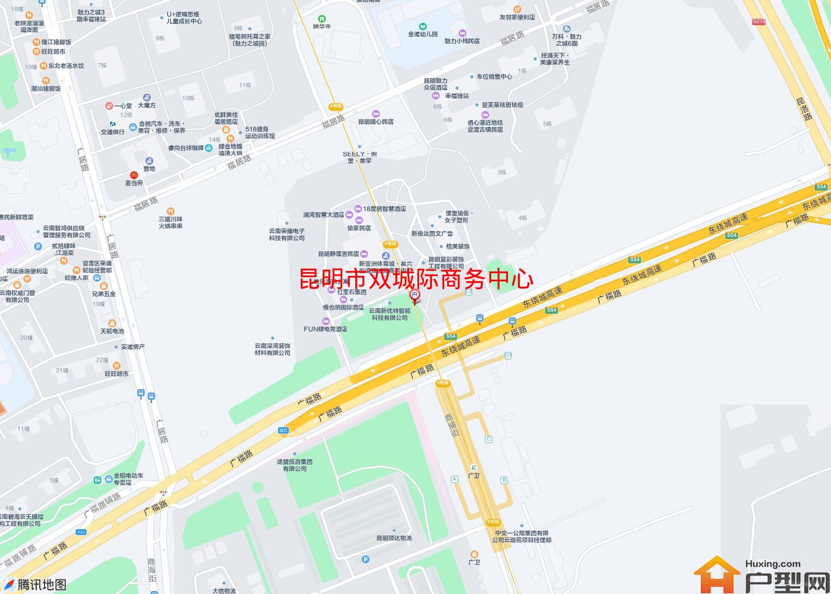 双城际商务中心小区 - 户型网