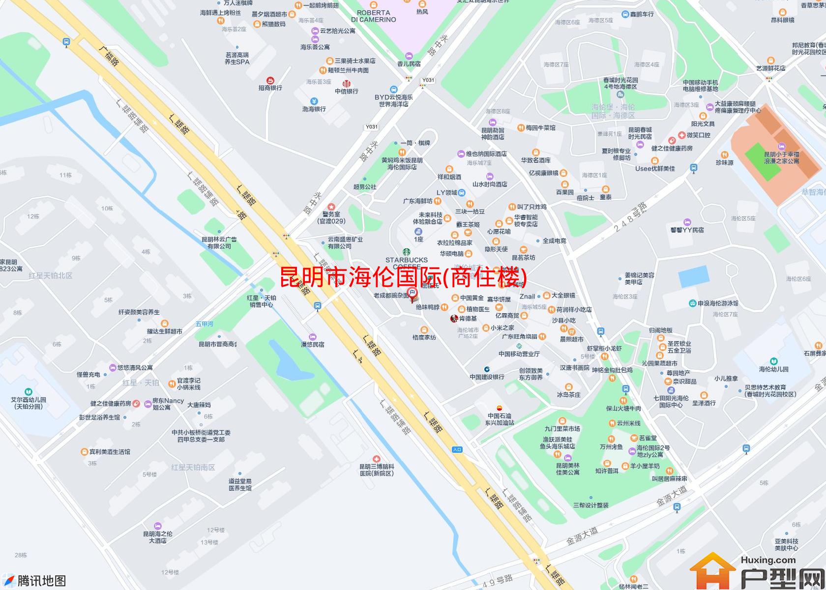海伦国际(商住楼)小区 - 户型网