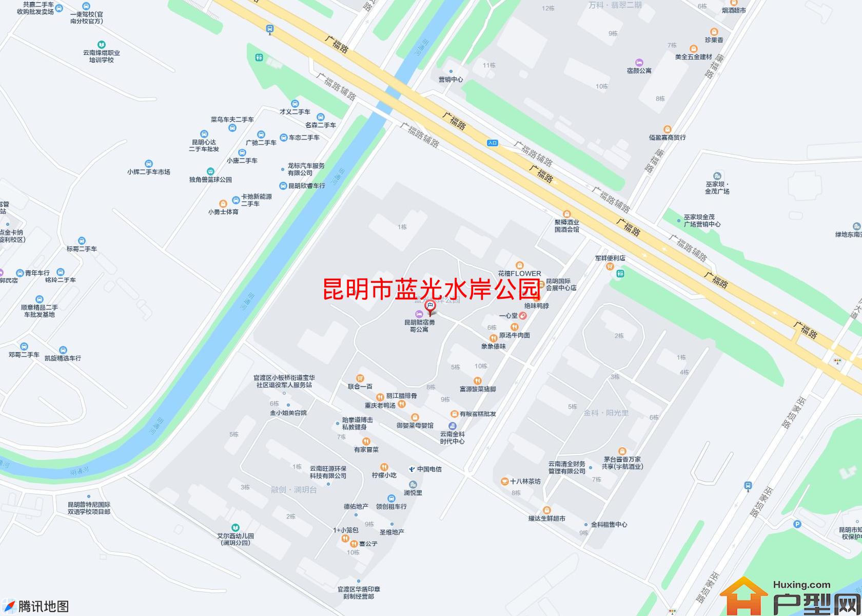 蓝光水岸公园小区 - 户型网