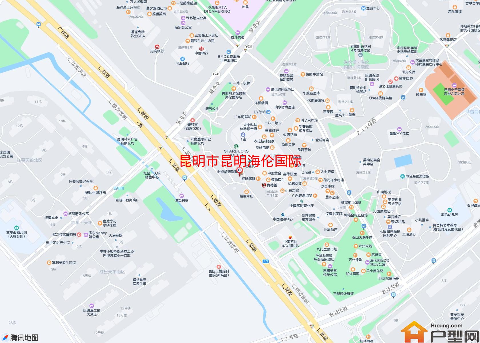 昆明海伦国际小区 - 户型网