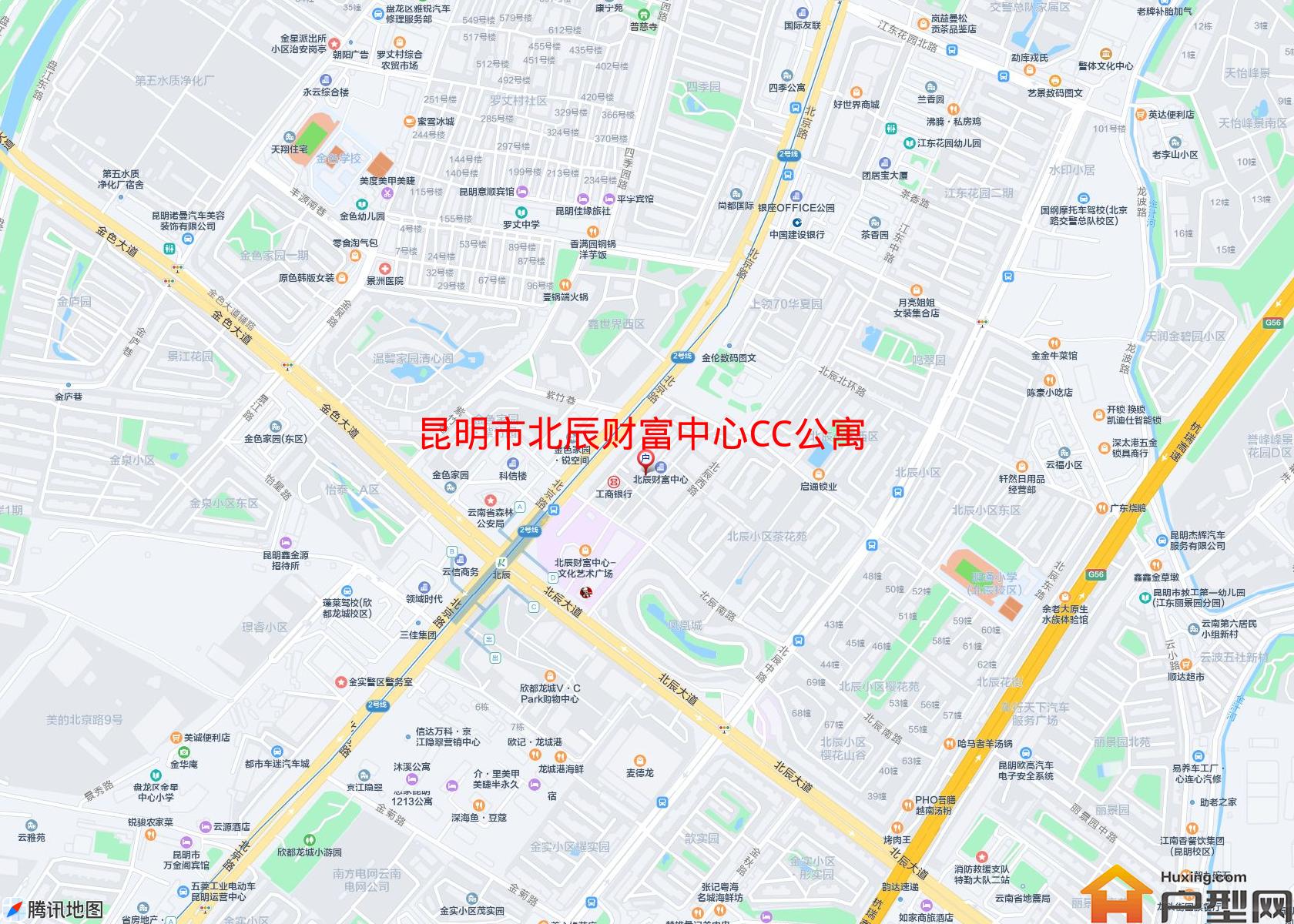 北辰财富中心CC公寓小区 - 户型网