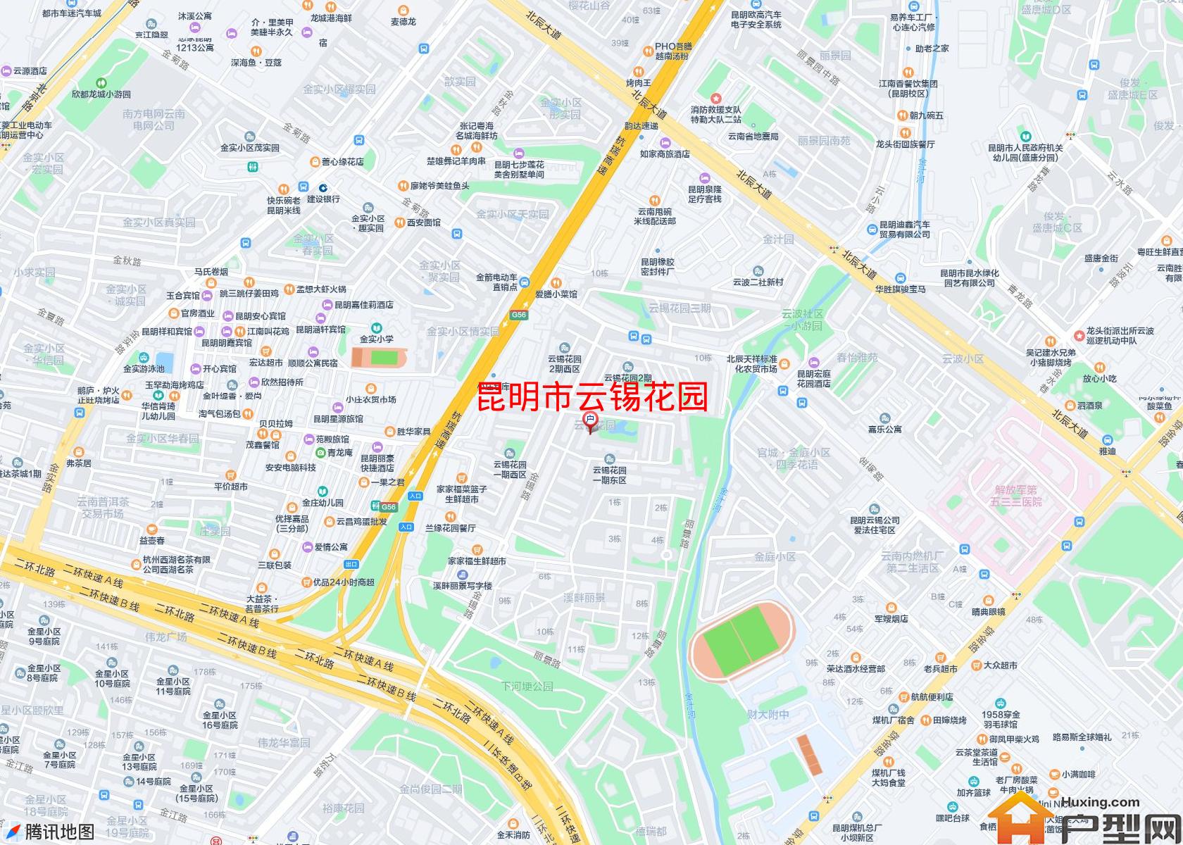 云锡花园小区 - 户型网 云锡花园小区 - 户型网