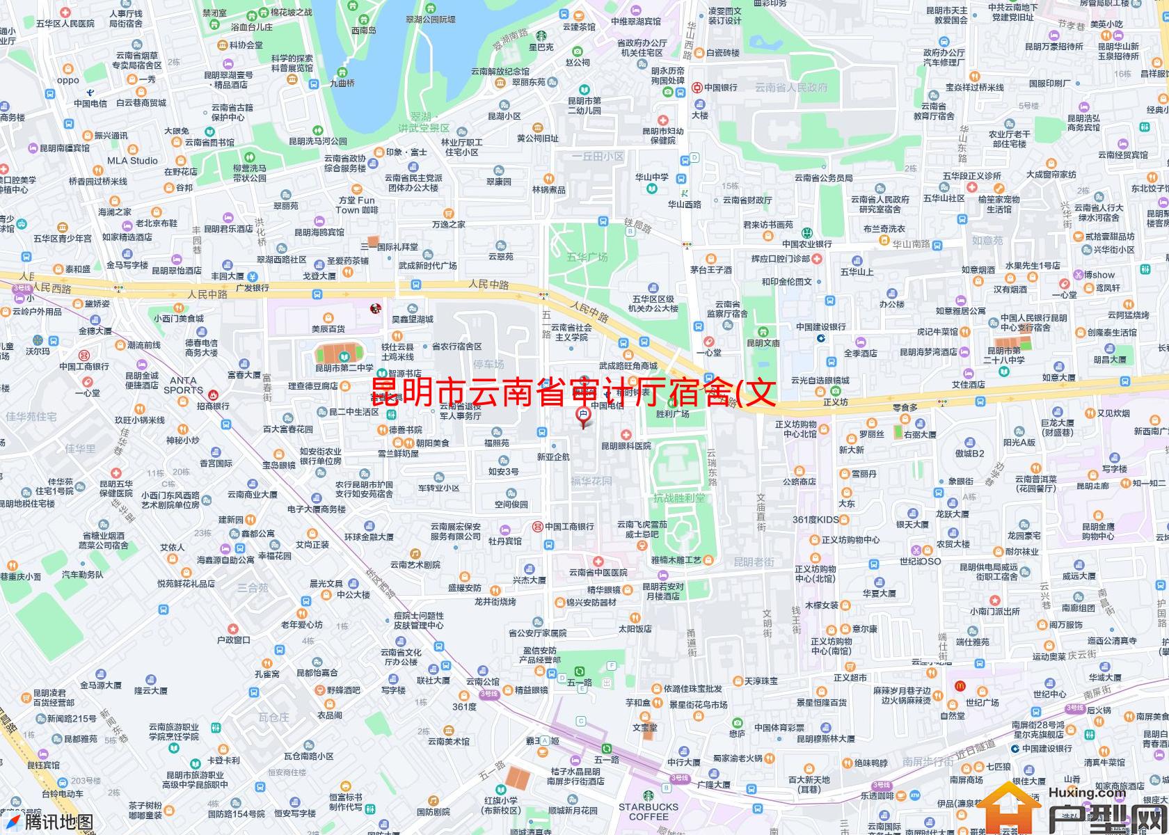 云南省审计厅宿舍(文林街)小区 - 户型网