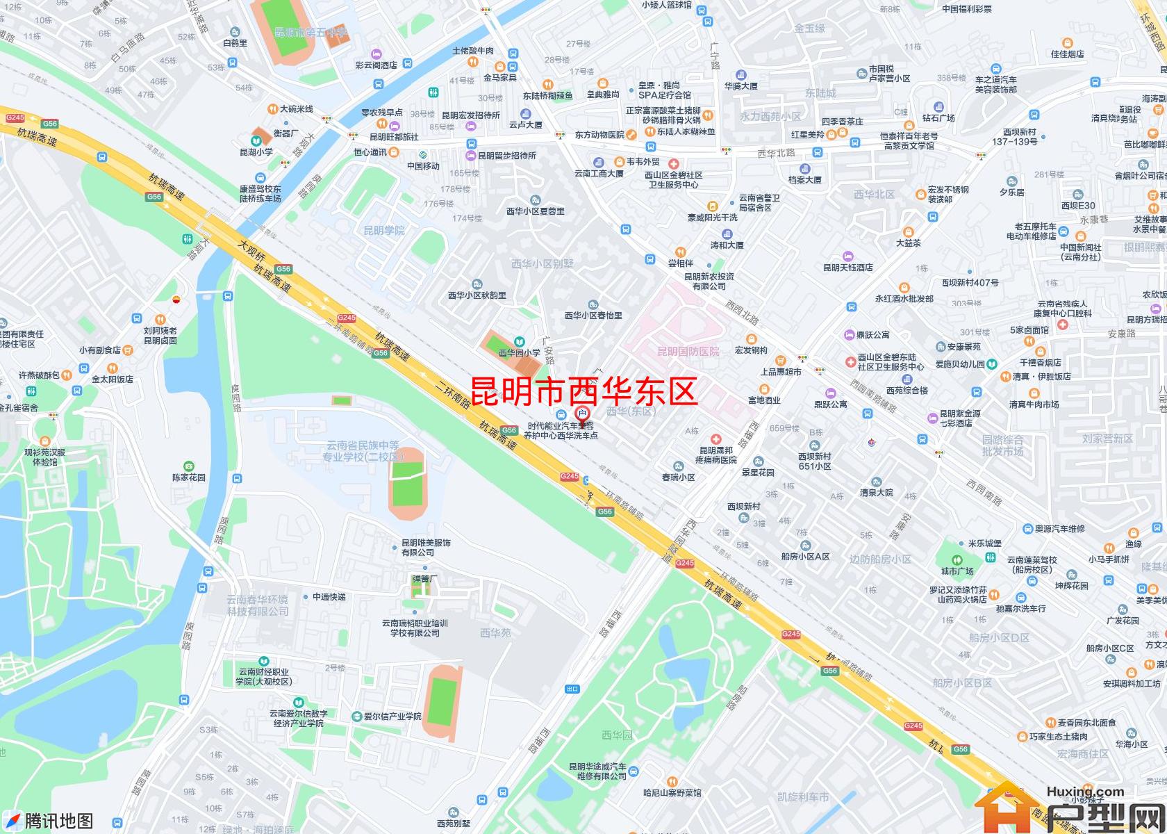 西华东区小区 - 户型网