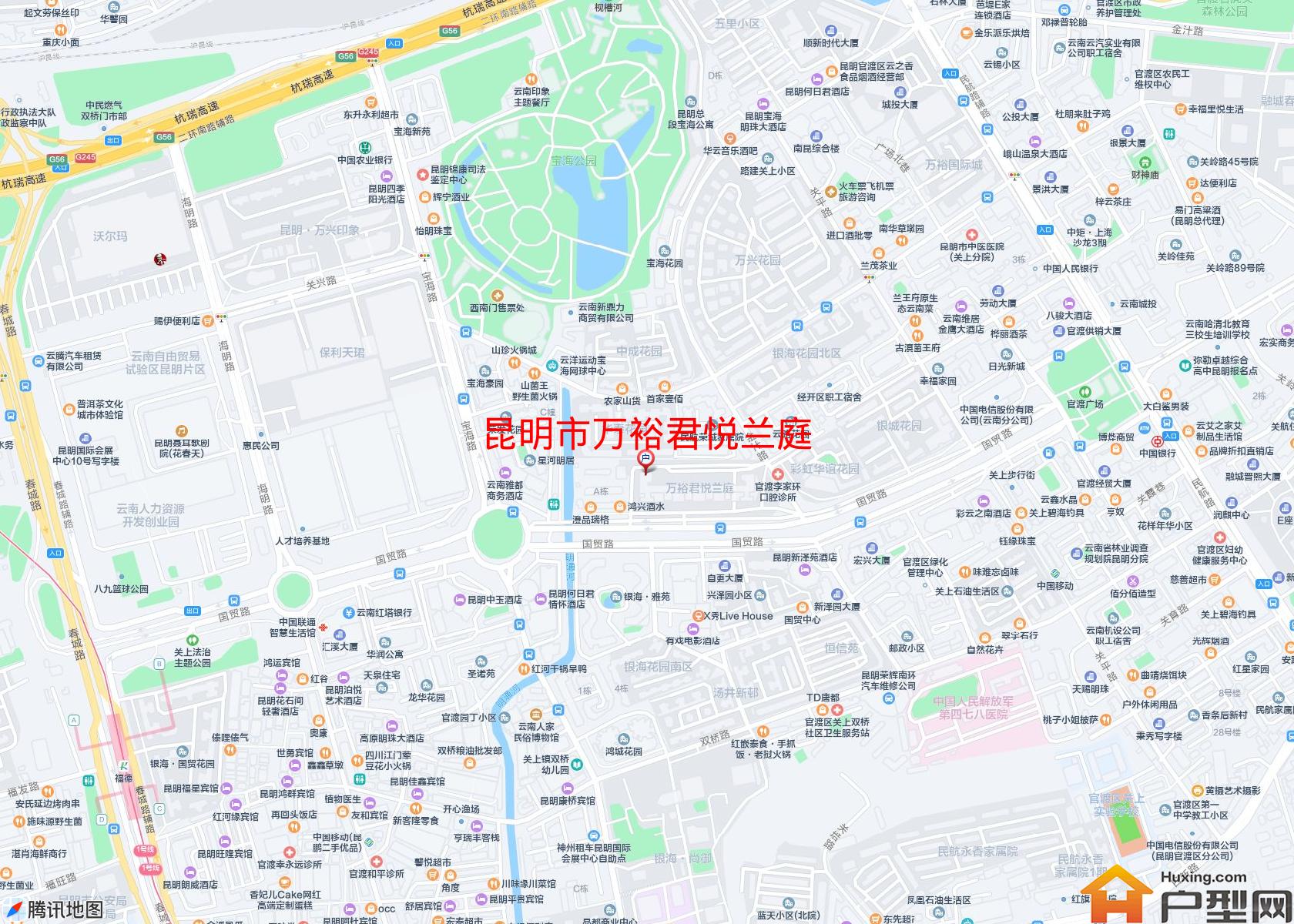 万裕君悦兰庭小区 - 户型网