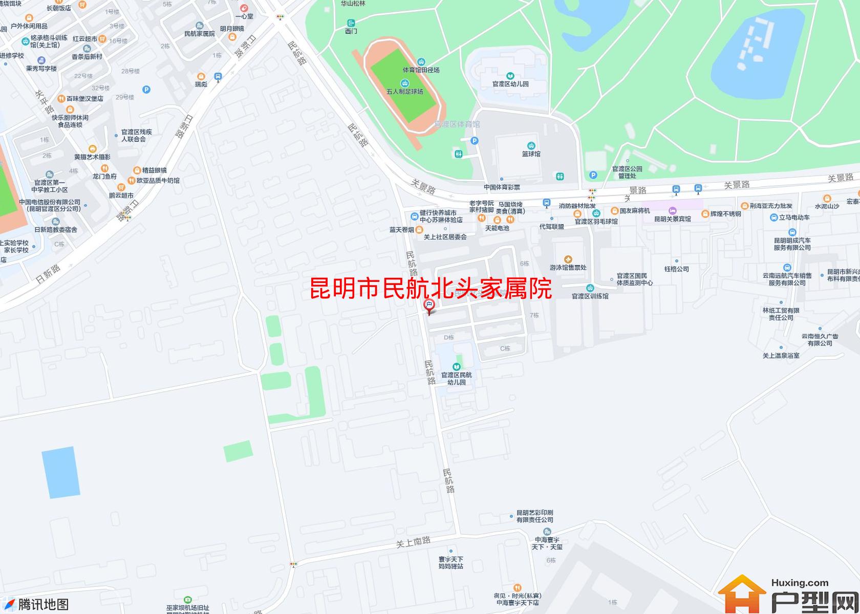 民航北头家属院小区 - 户型网 民航北头家属院小区 - 户型网