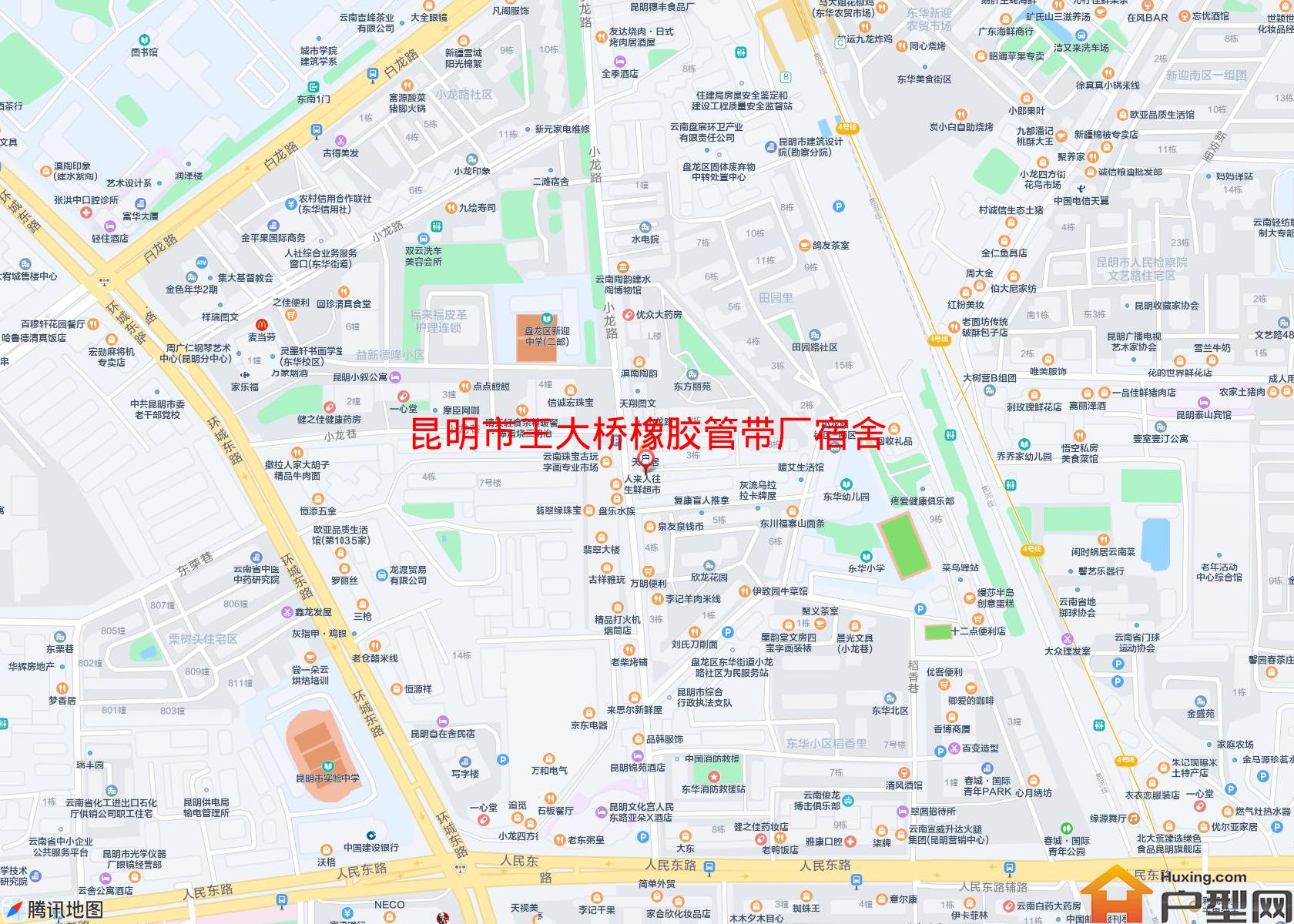 王大桥橡胶管带厂宿舍小区 - 户型网