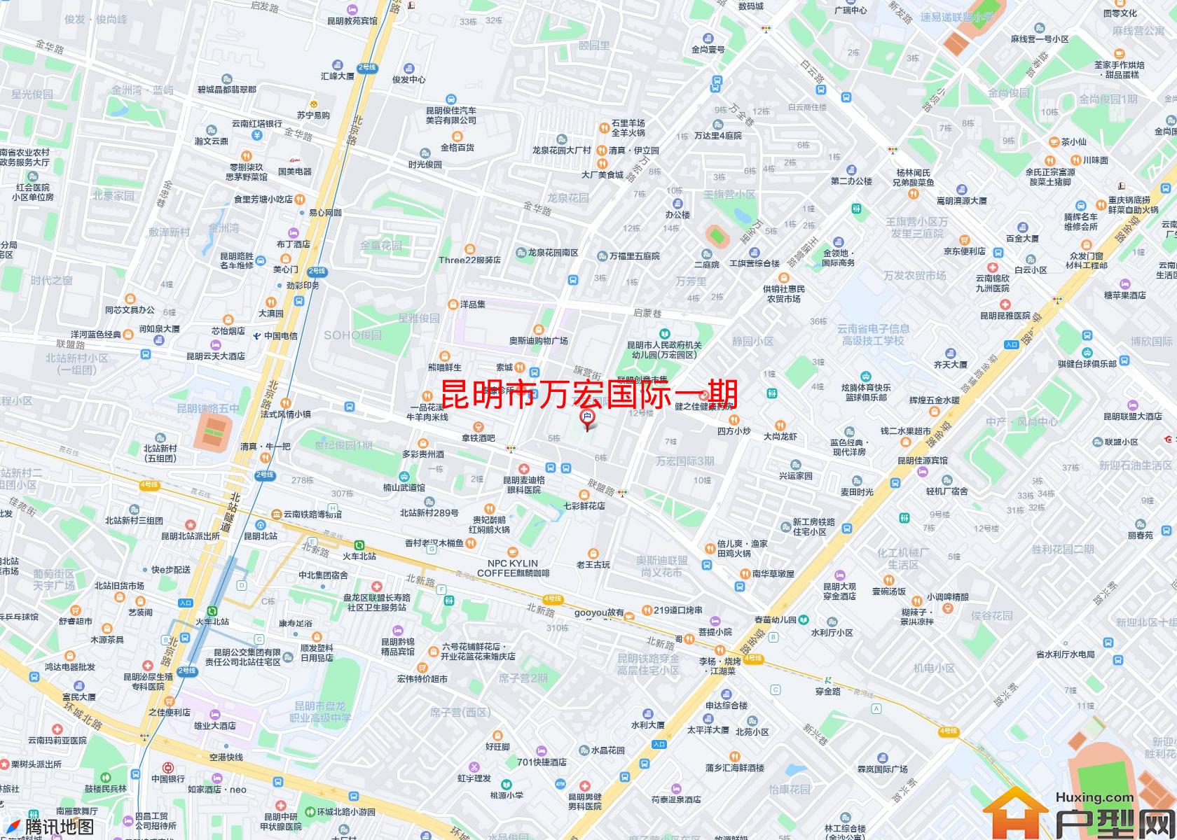 万宏国际一期小区 - 户型网