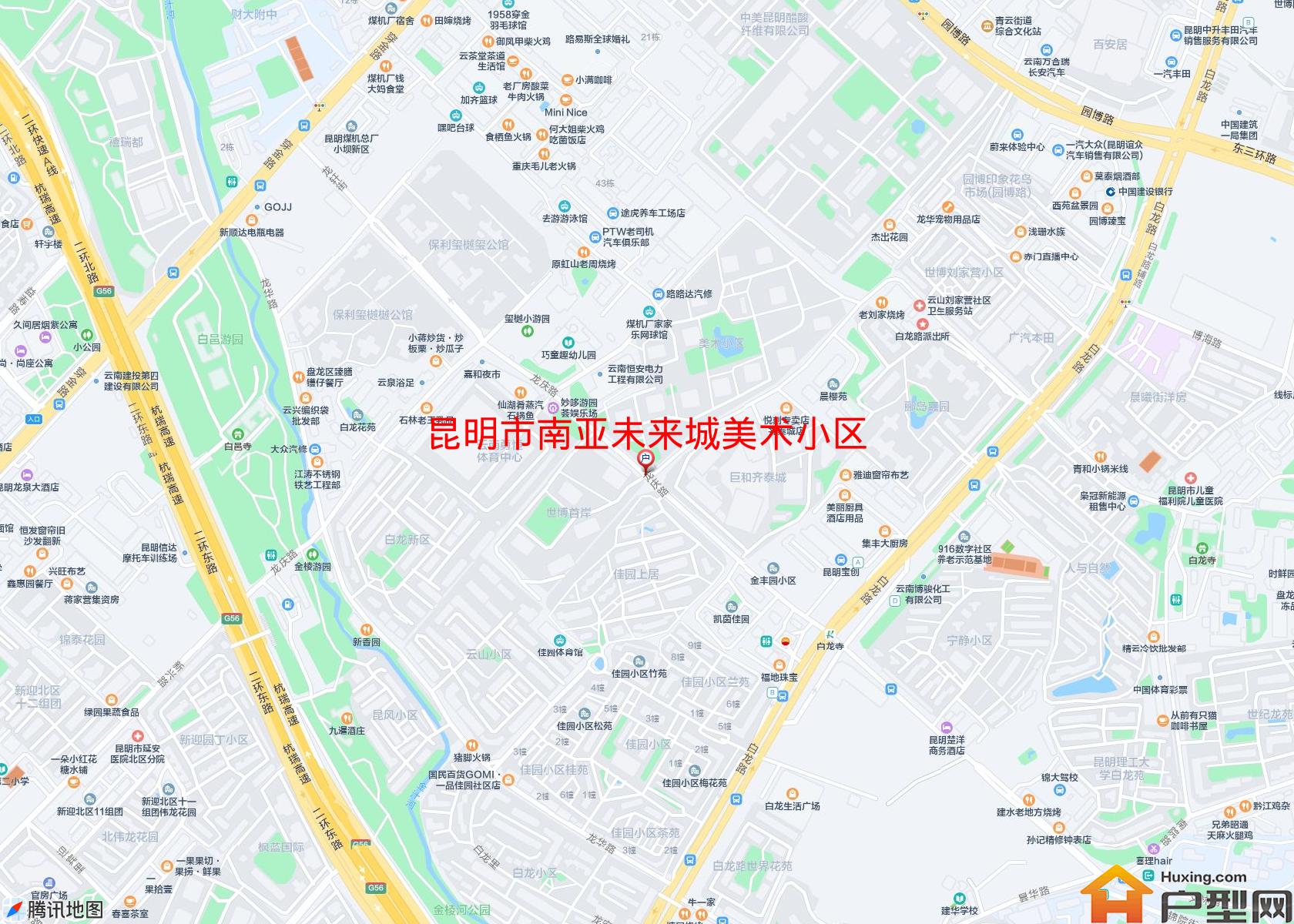 南亚未来城美术小区小区 - 户型网