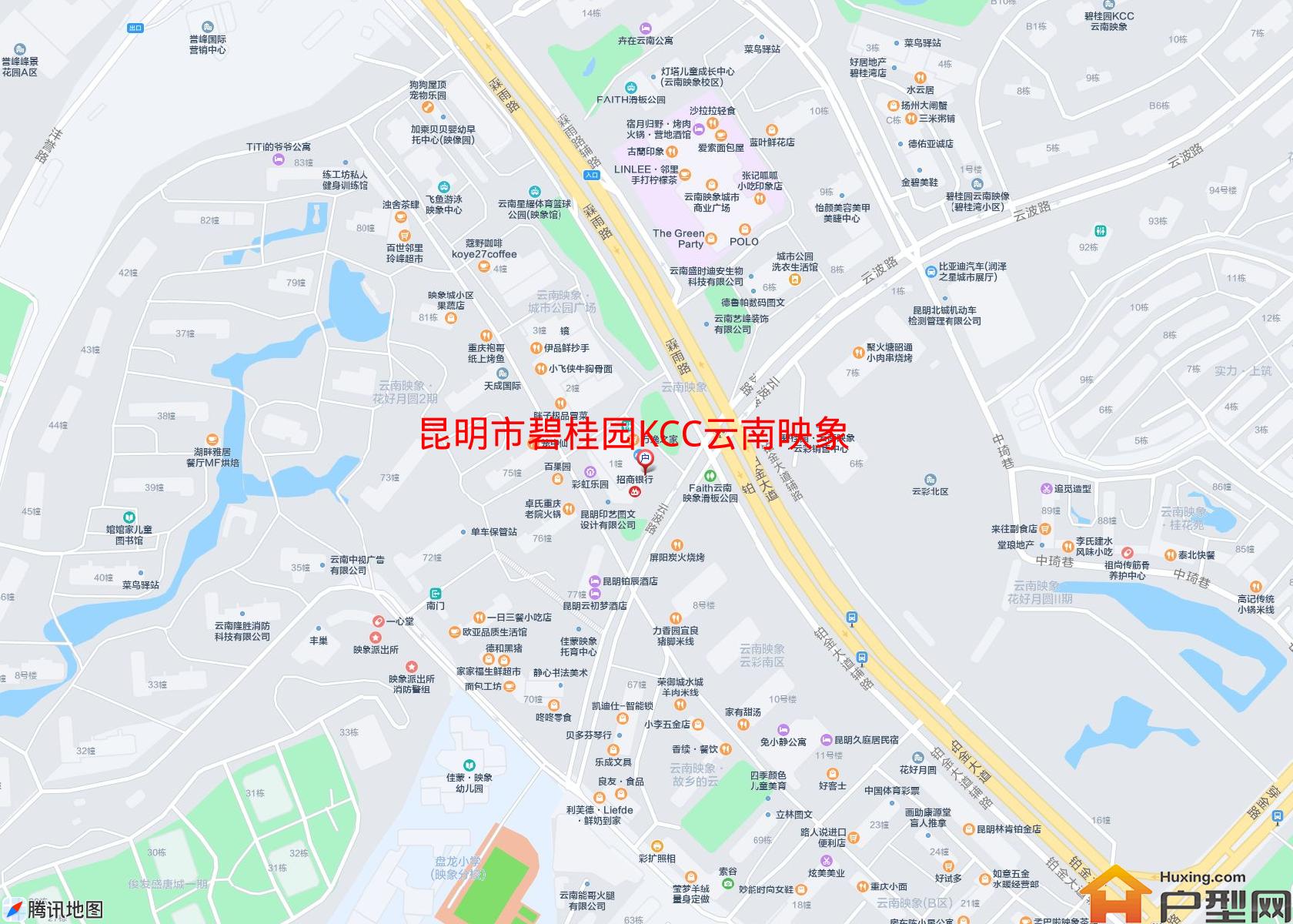 碧桂园KCC云南映象小区 - 户型网