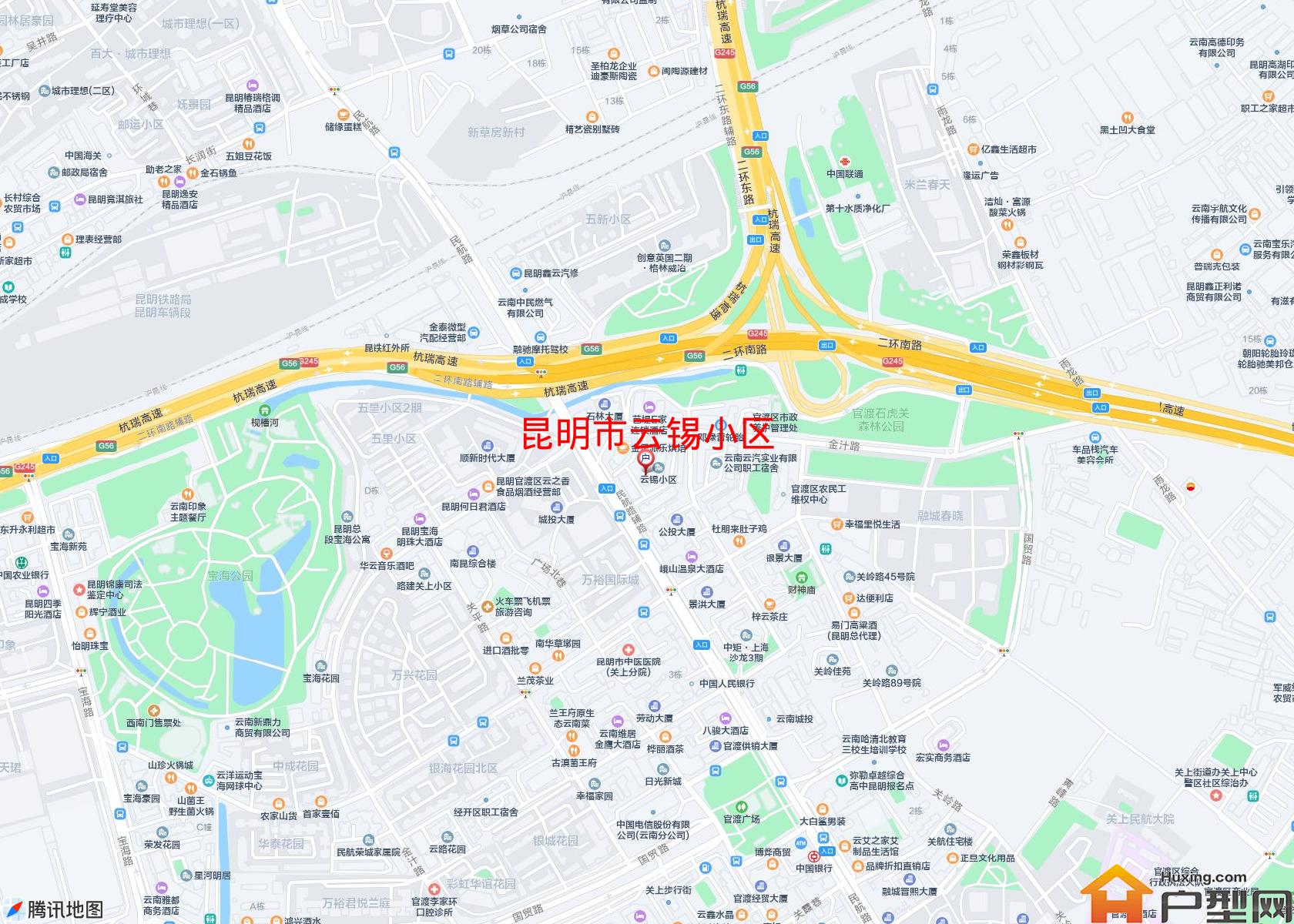 云锡小区小区 - 户型网