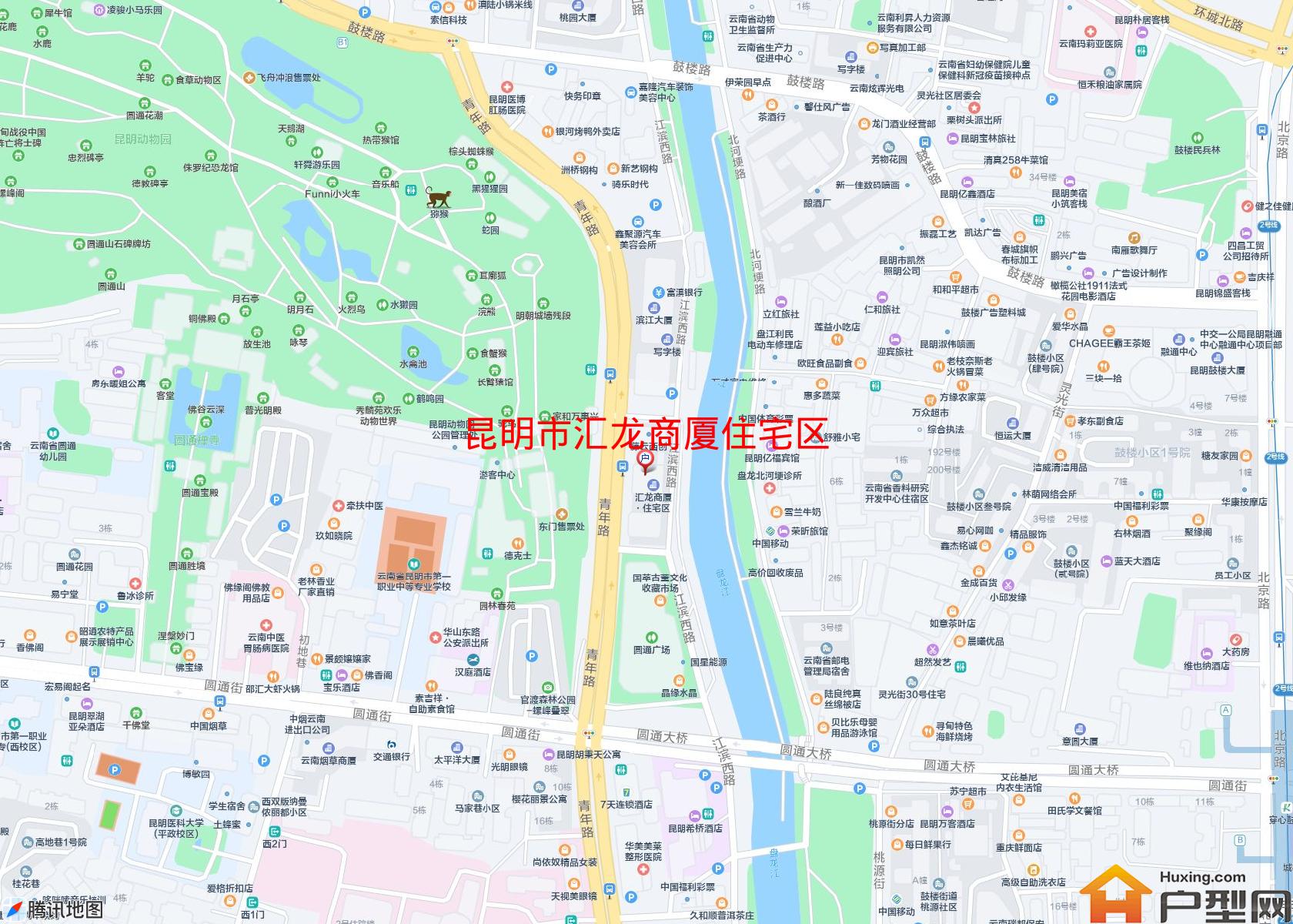 汇龙商厦住宅区小区 - 户型网