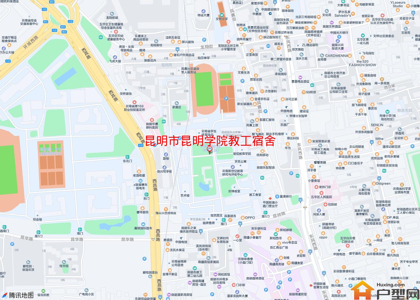 昆明学院教工宿舍小区 - 户型网