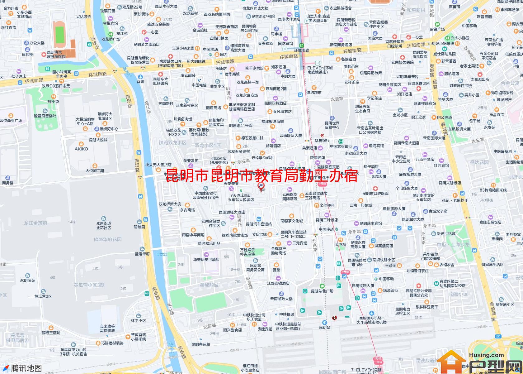 昆明市教育局勤工办宿舍小区 - 户型网