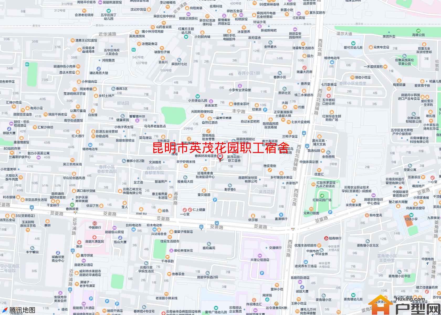 英茂花园职工宿舍小区 - 户型网