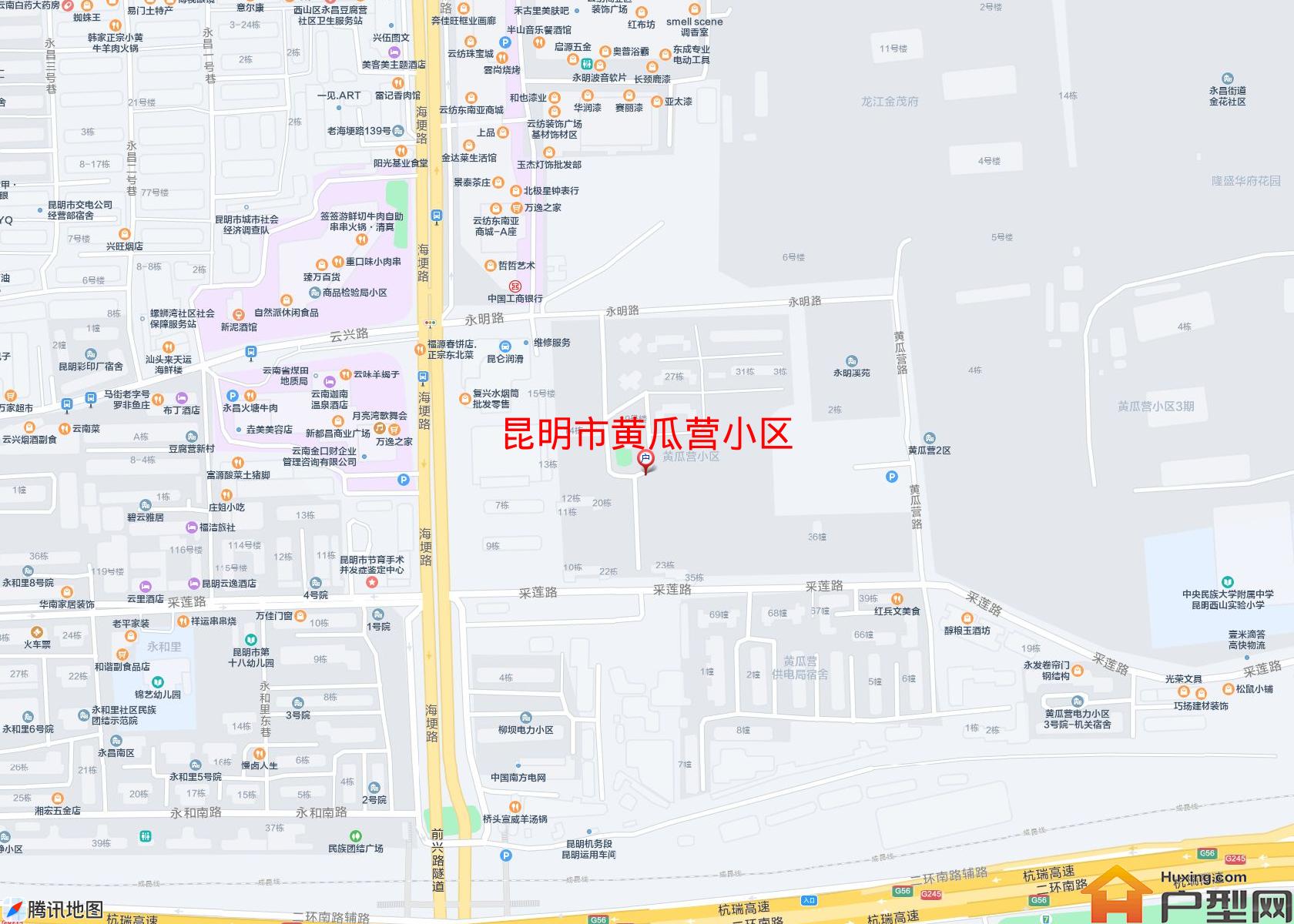 黄瓜营小区小区 - 户型网