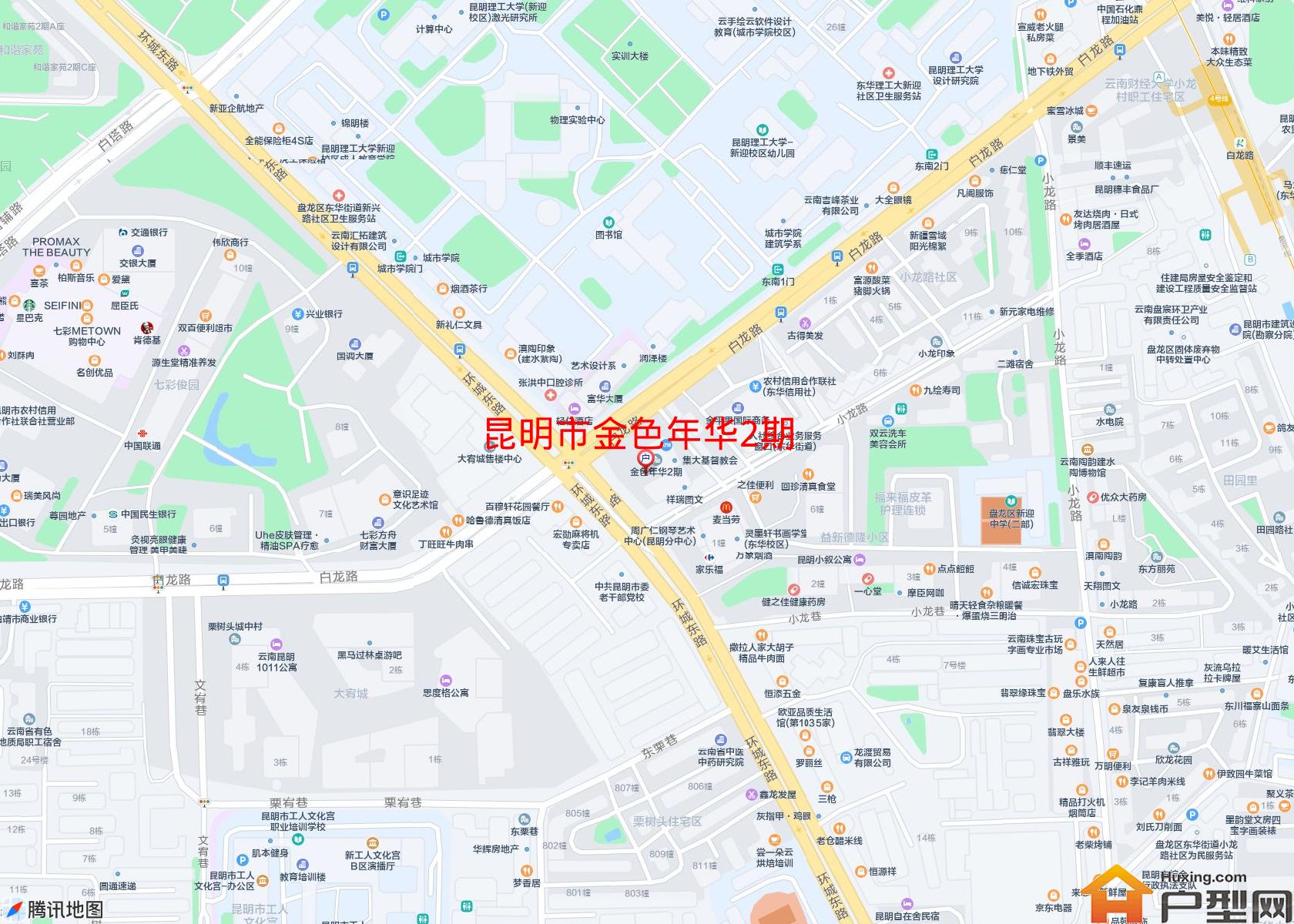 金色年华2期小区 - 户型网