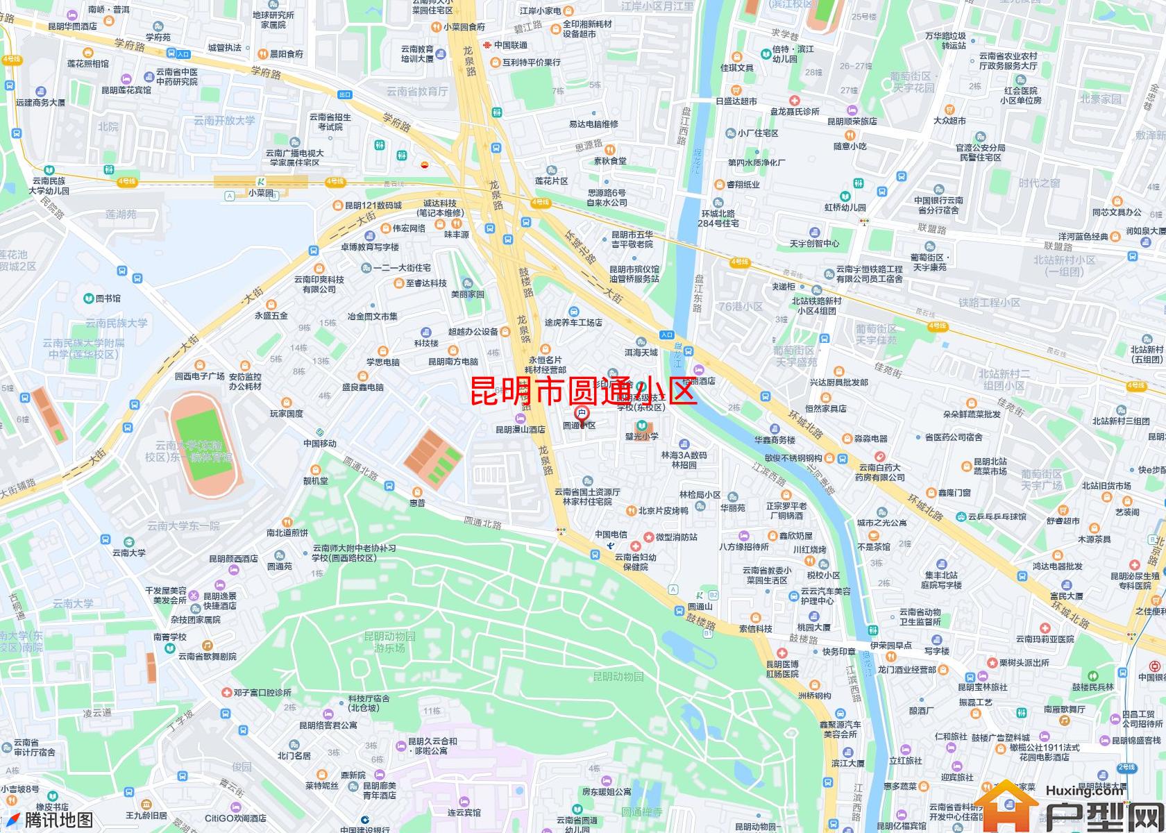 圆通小区小区 - 户型网