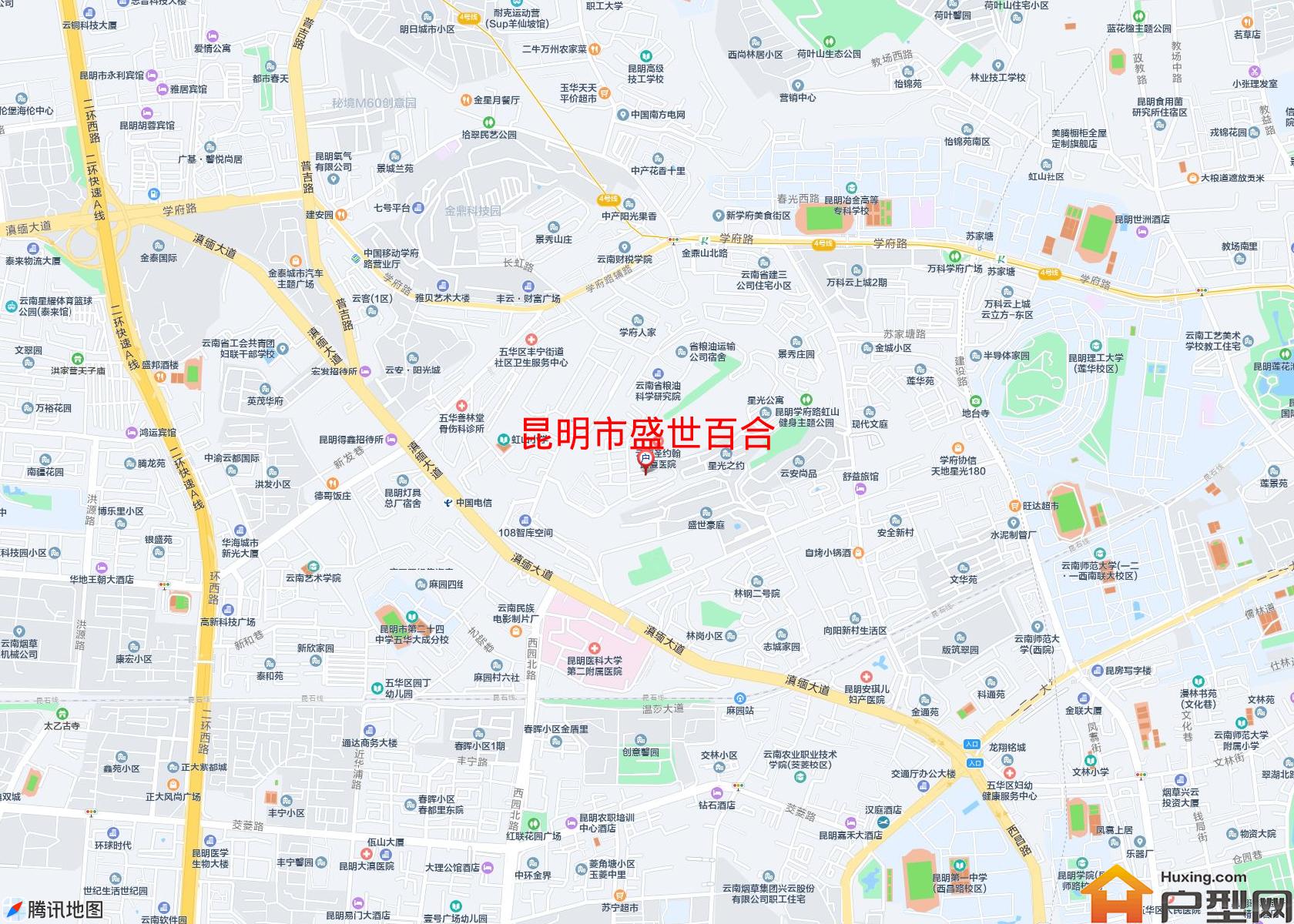 盛世百合小区 - 户型网