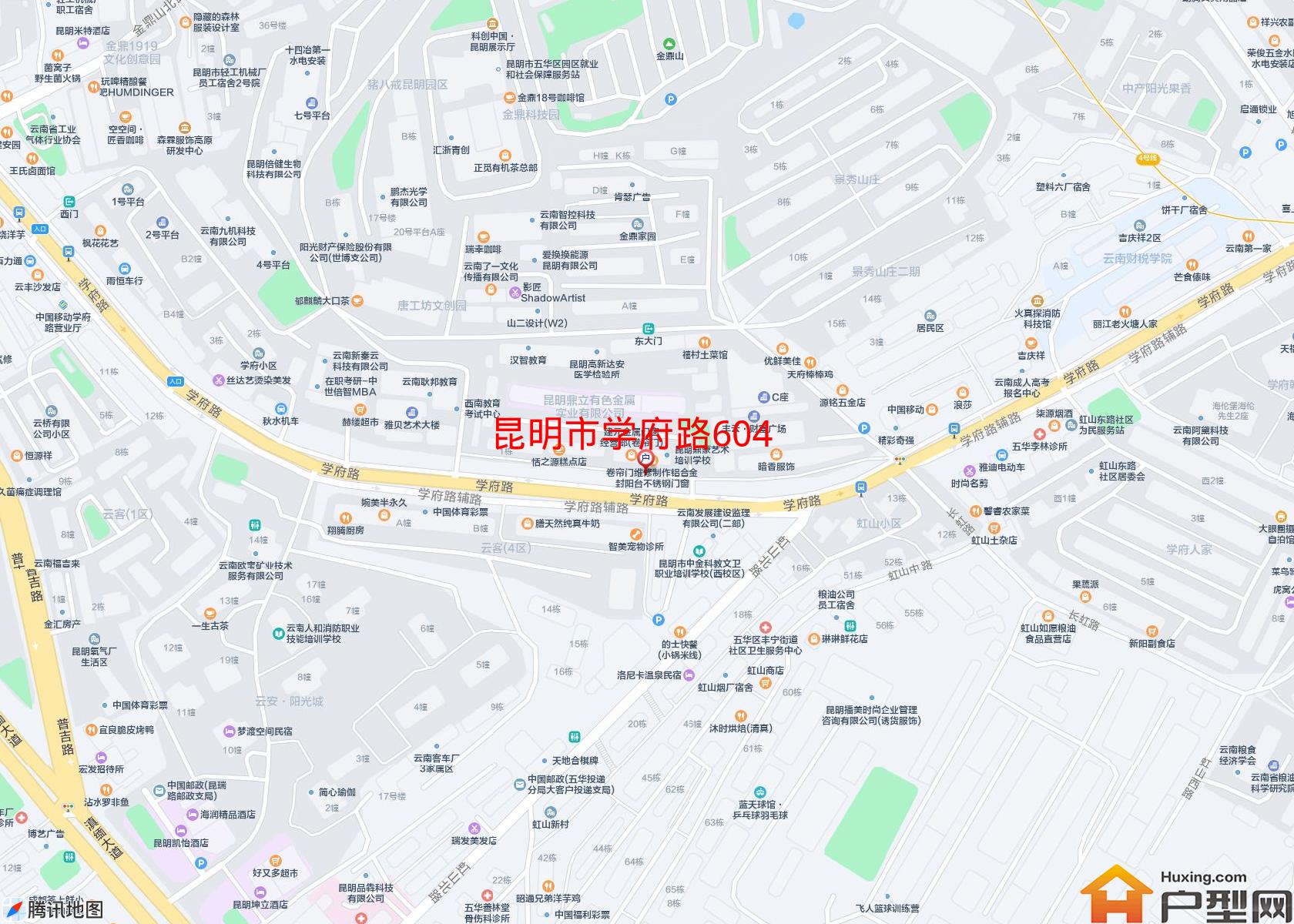 学府路604小区 - 户型网