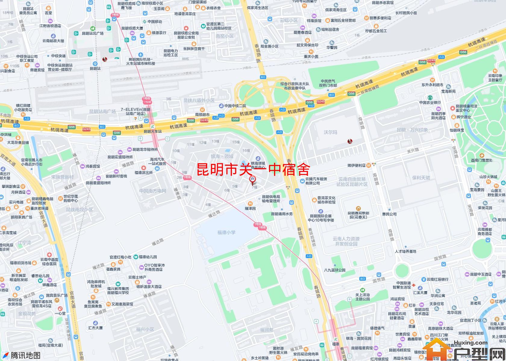 关一中宿舍小区 - 户型网