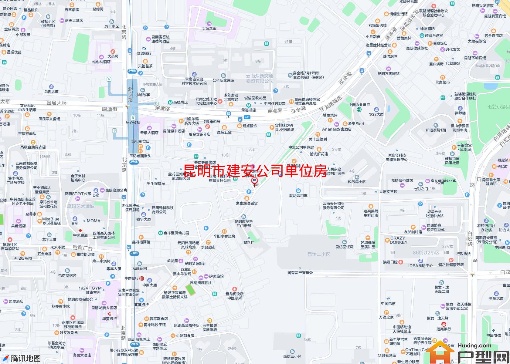 建安公司单位房小区 - 户型网