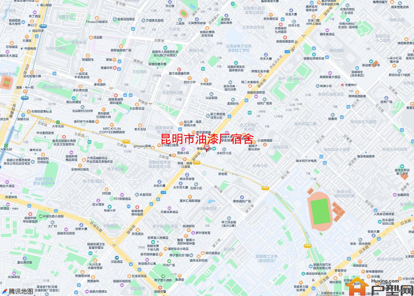 油漆厂宿舍小区 - 户型网