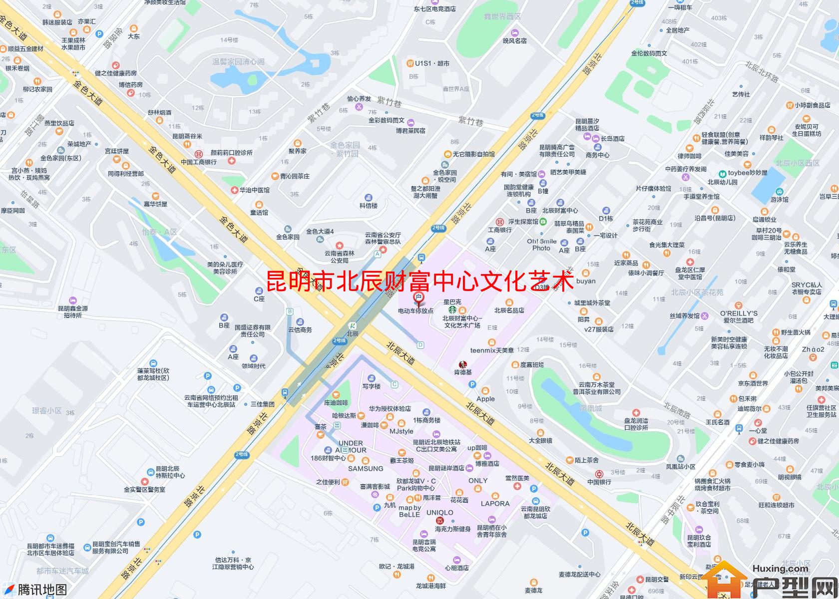 北辰财富中心文化艺术广场小区 - 户型网
