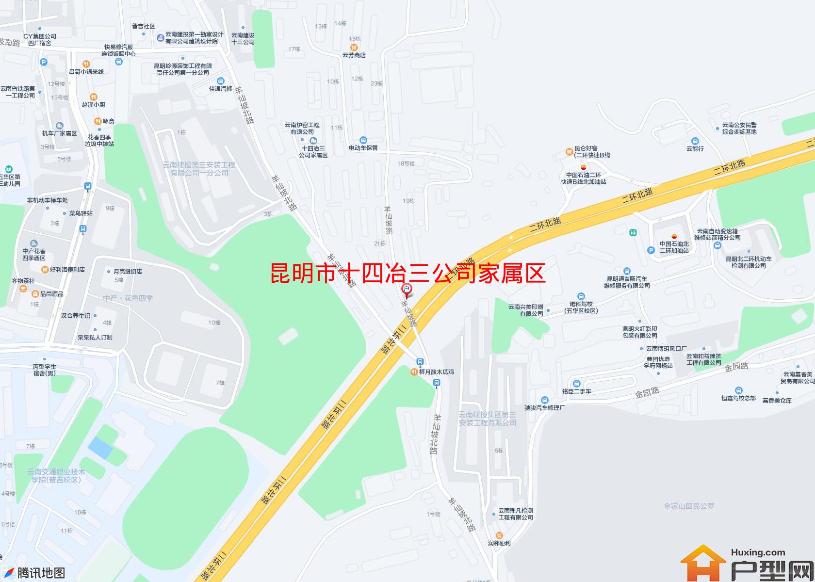 十四冶三公司家属区小区 - 户型网