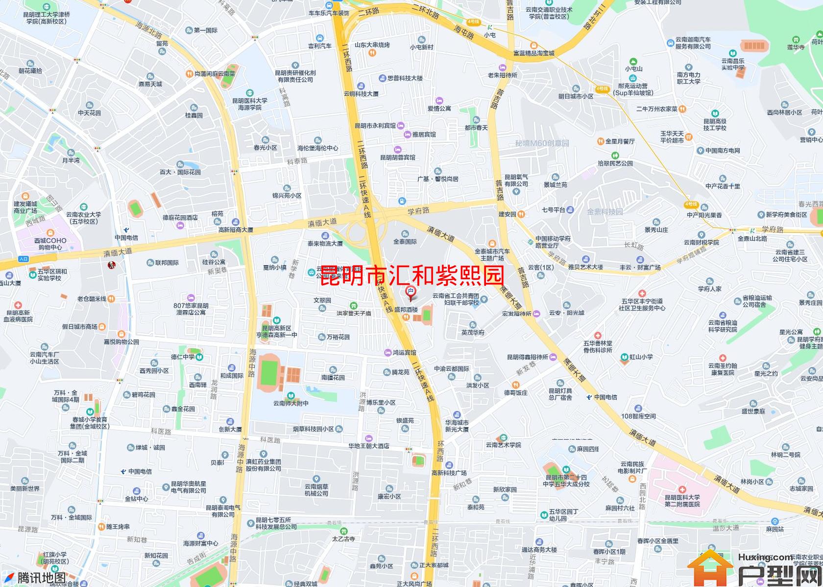 汇和紫熙园小区 - 户型网