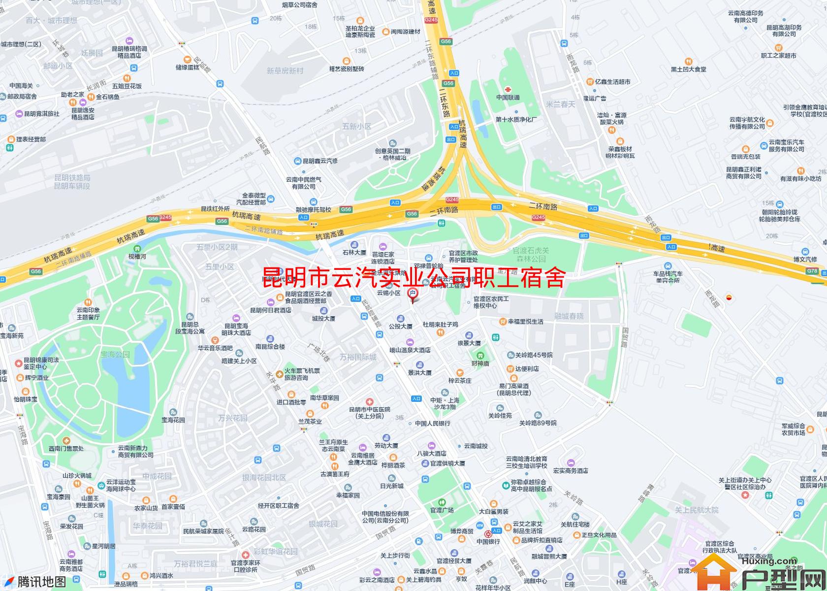 云汽实业公司职工宿舍小区 - 户型网