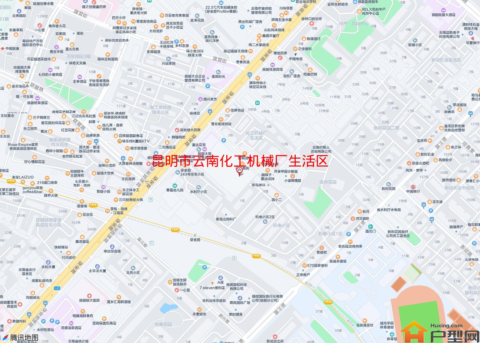 云南化工机械厂生活区小区 - 户型网
