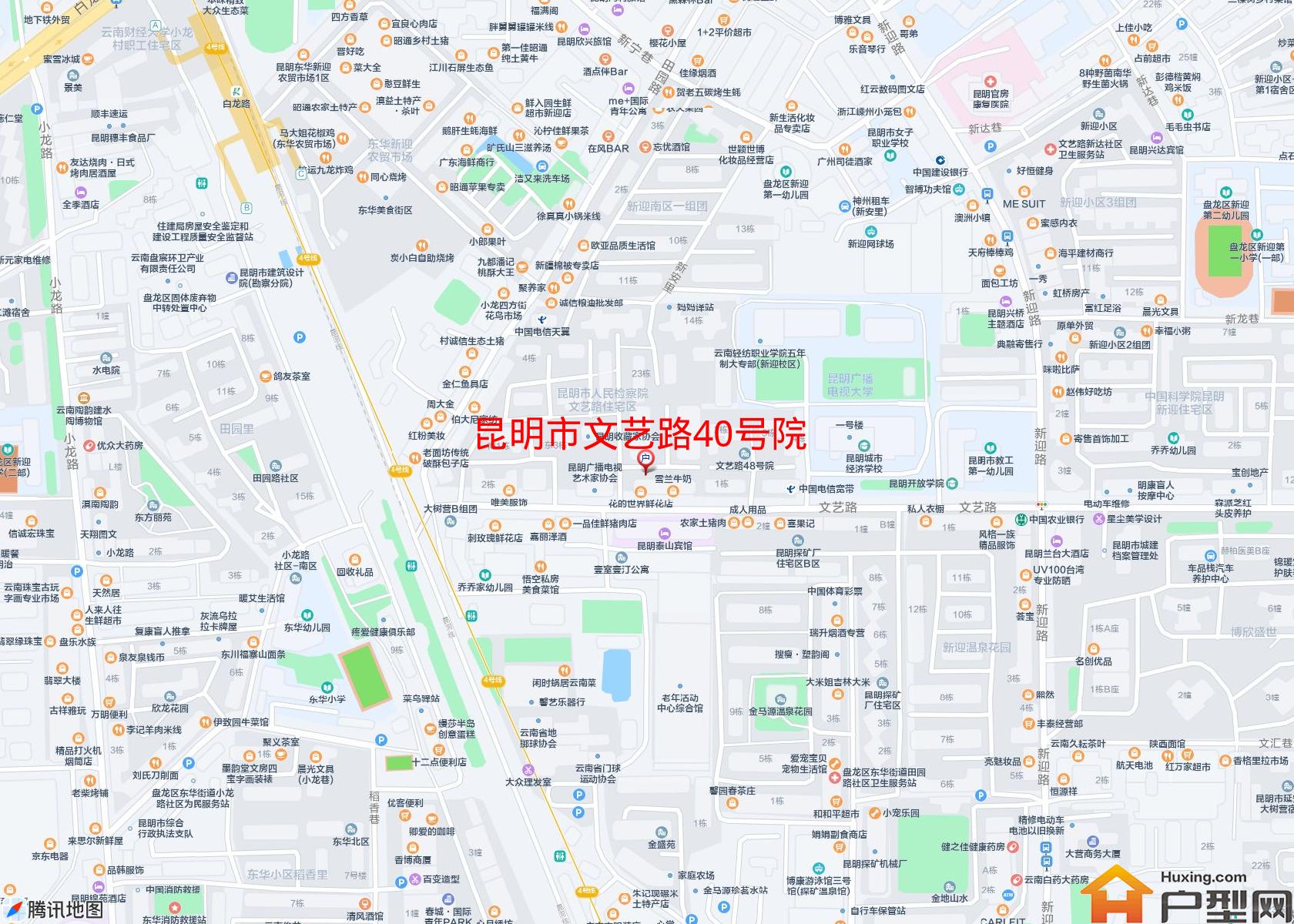 文艺路40号院小区 - 户型网