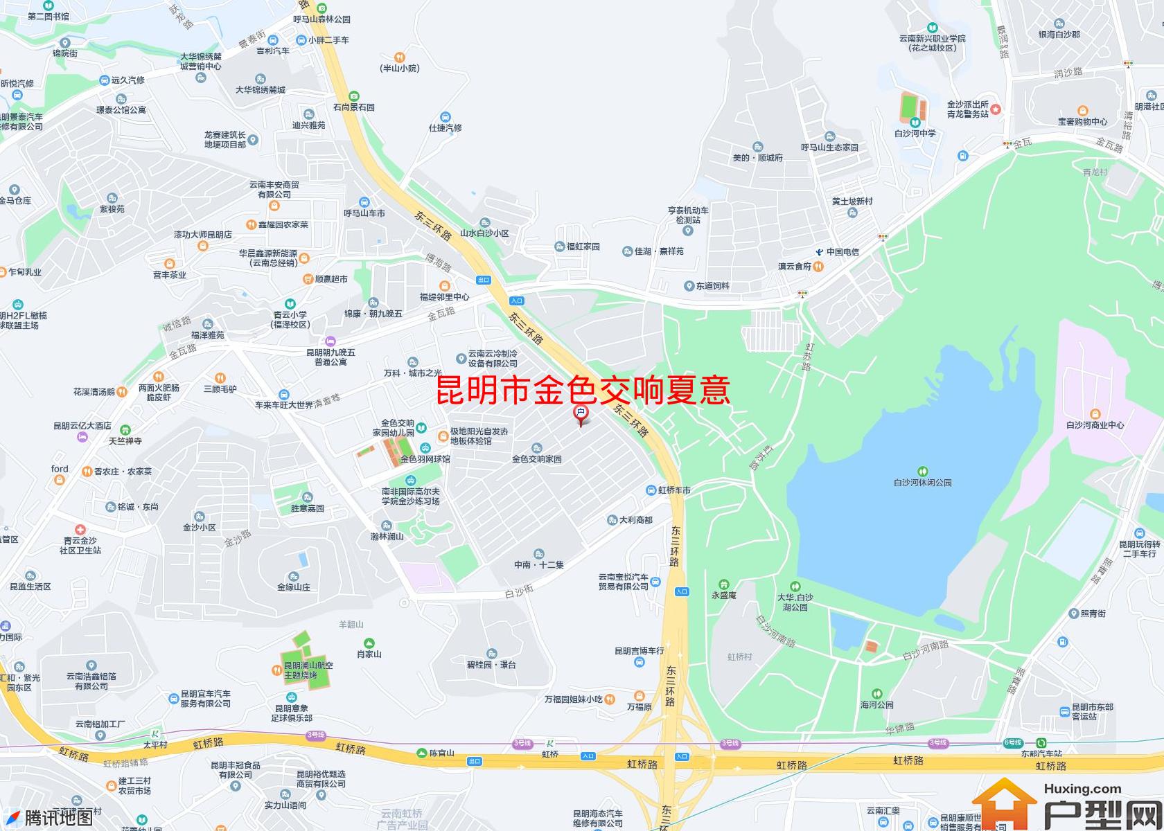 金色交响夏意小区 - 户型网