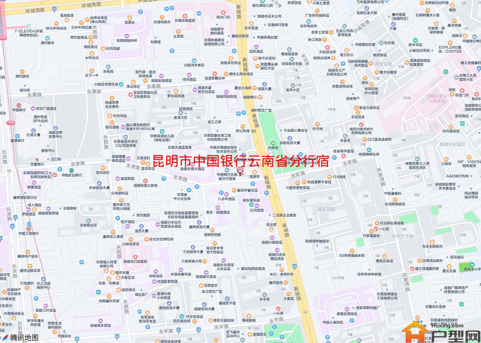 中国银行云南省分行宿舍小区 - 户型网