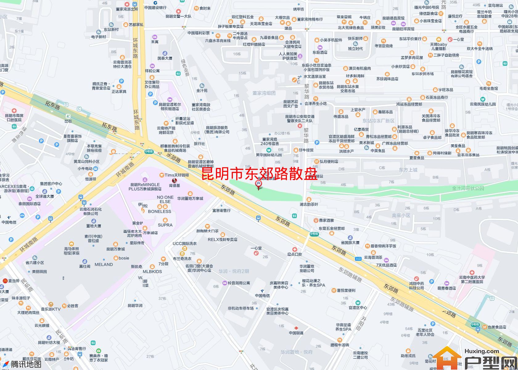 东郊路散盘小区 - 户型网