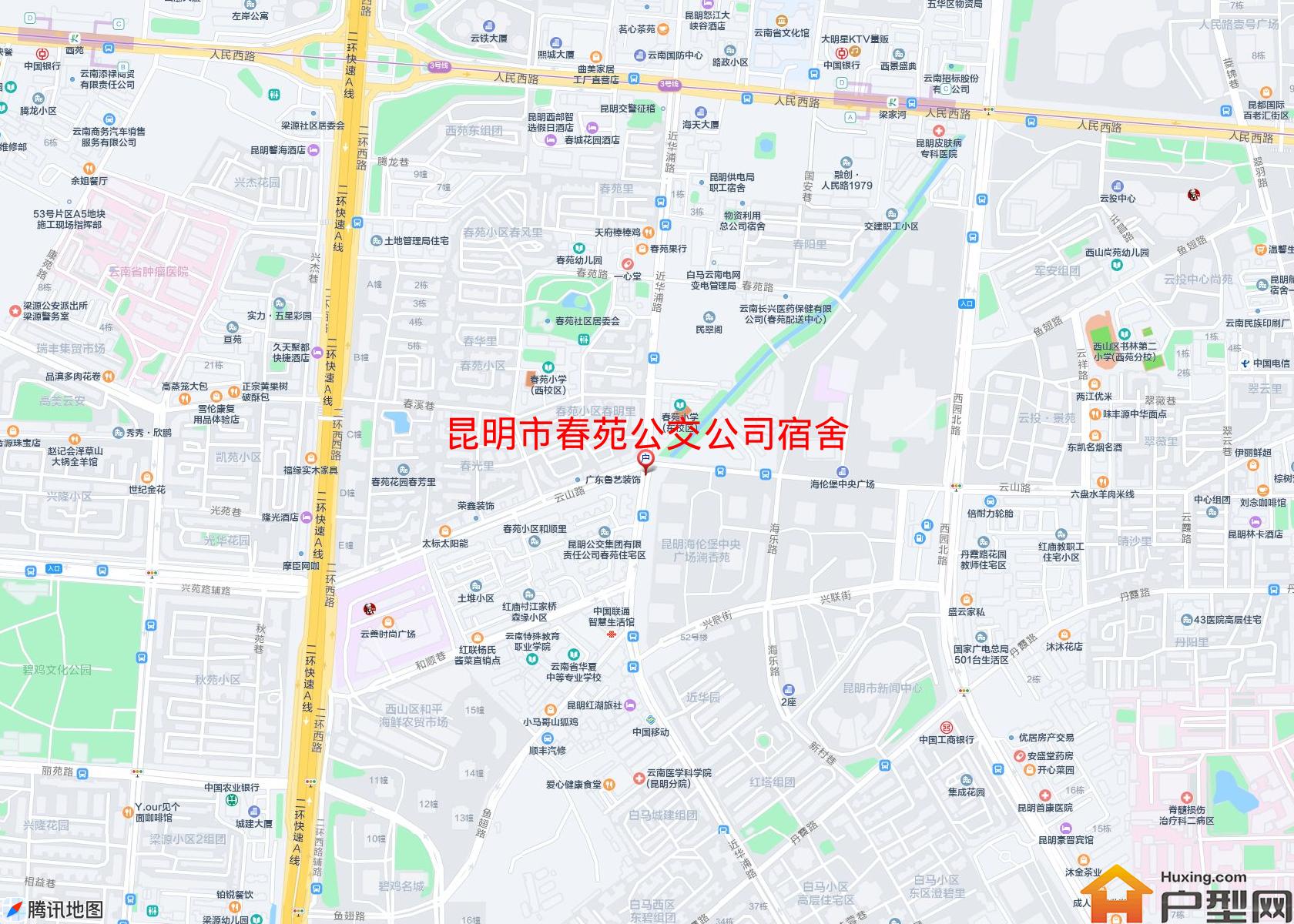 春苑公交公司宿舍小区 - 户型网
