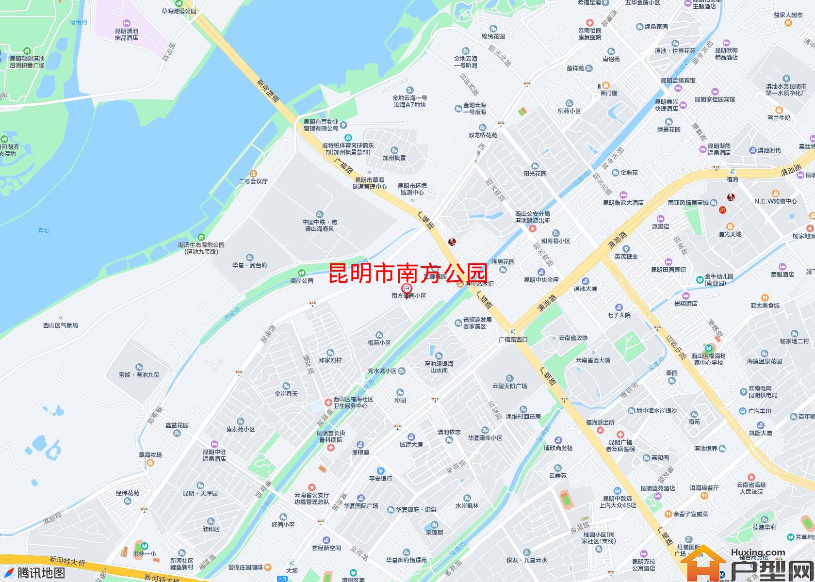 南方公园小区 - 户型网