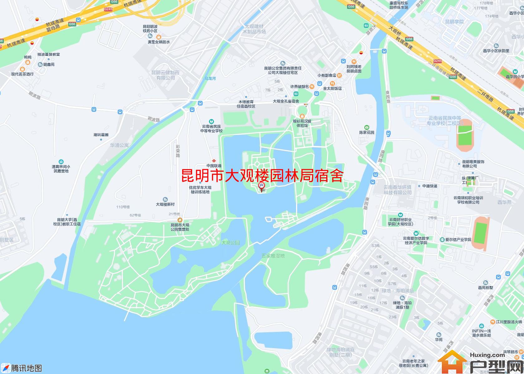 大观楼园林局宿舍小区 - 户型网