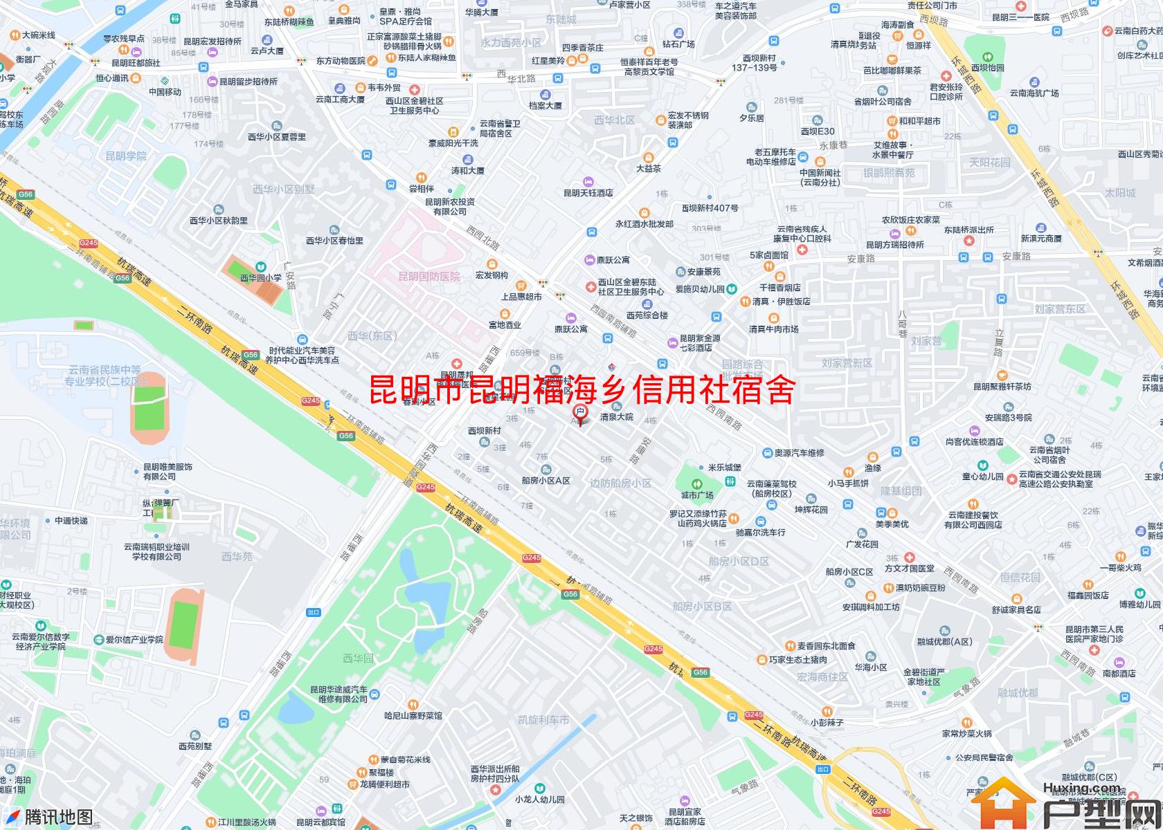 昆明福海乡信用社宿舍小区 - 户型网