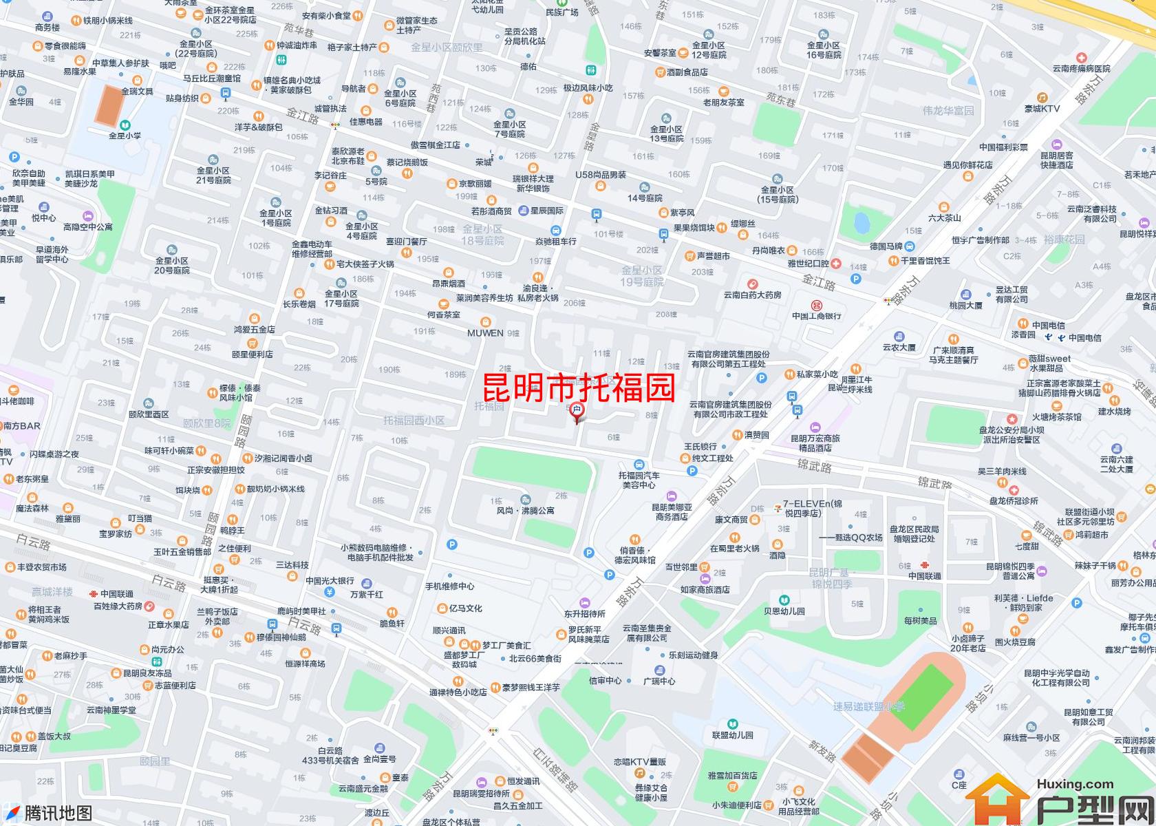 托福园小区 - 户型网