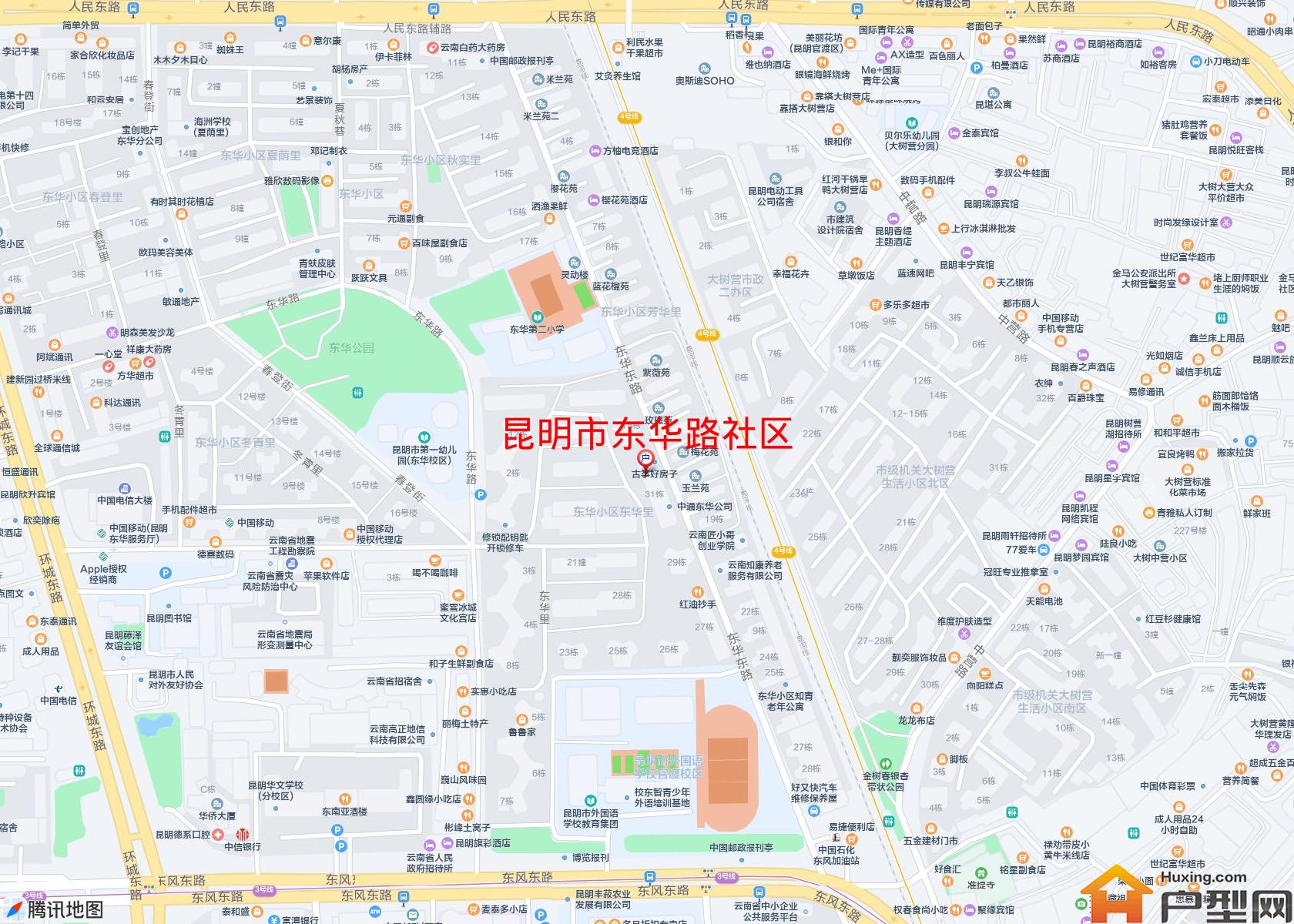 东华路社区小区 - 户型网